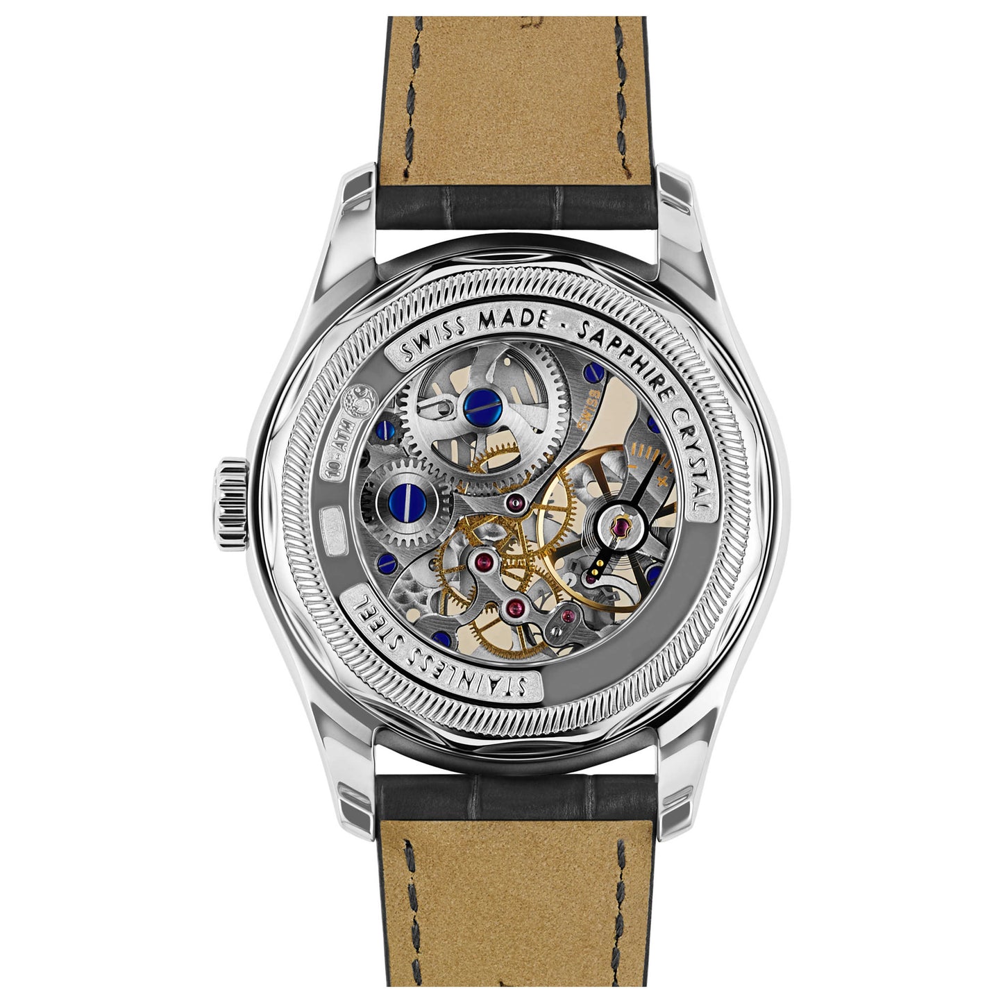Armand Nicolet LR8 Men's Manual-Wind Watch A622AAA-GR-P713GR2 - Image #2