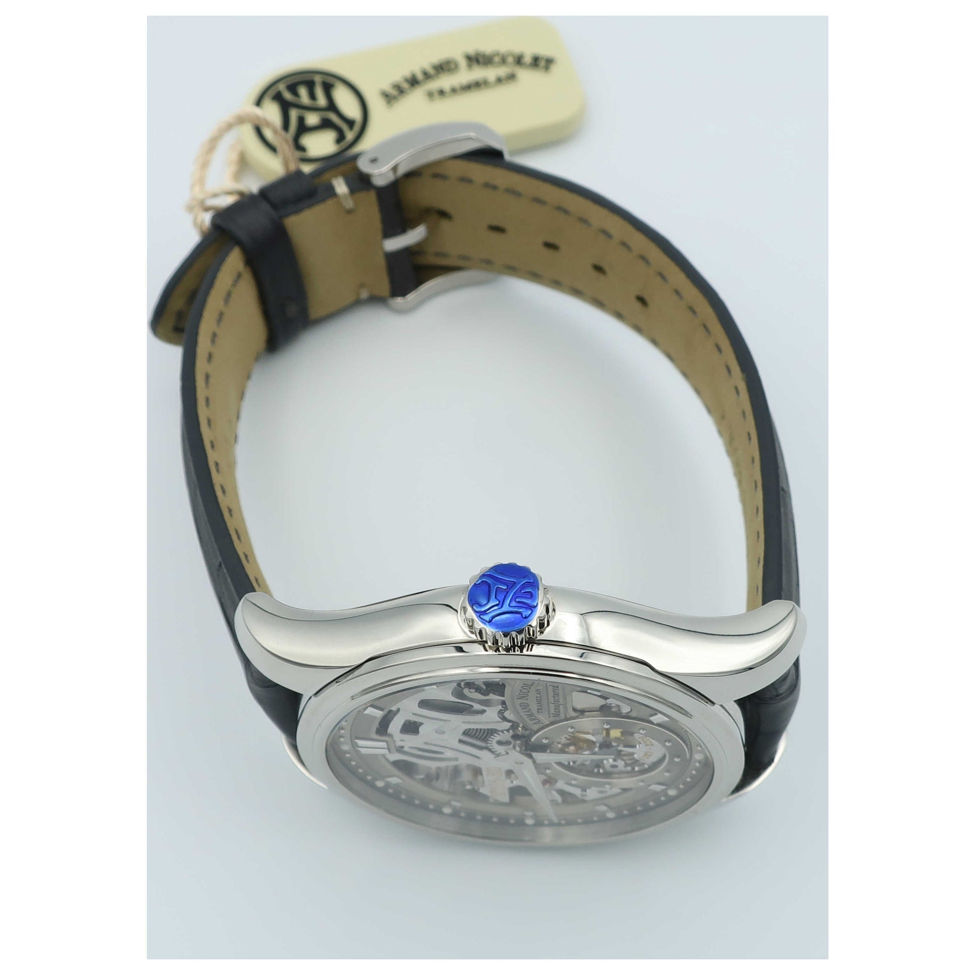 Armand Nicolet LR8 Men's Manual-Wind Watch A622AAA-GRP713GR2-SD - Image #8