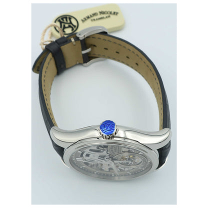 Armand Nicolet LR8 Men's Manual-Wind Watch A622AAA-GRP713GR2-SD - Image #8