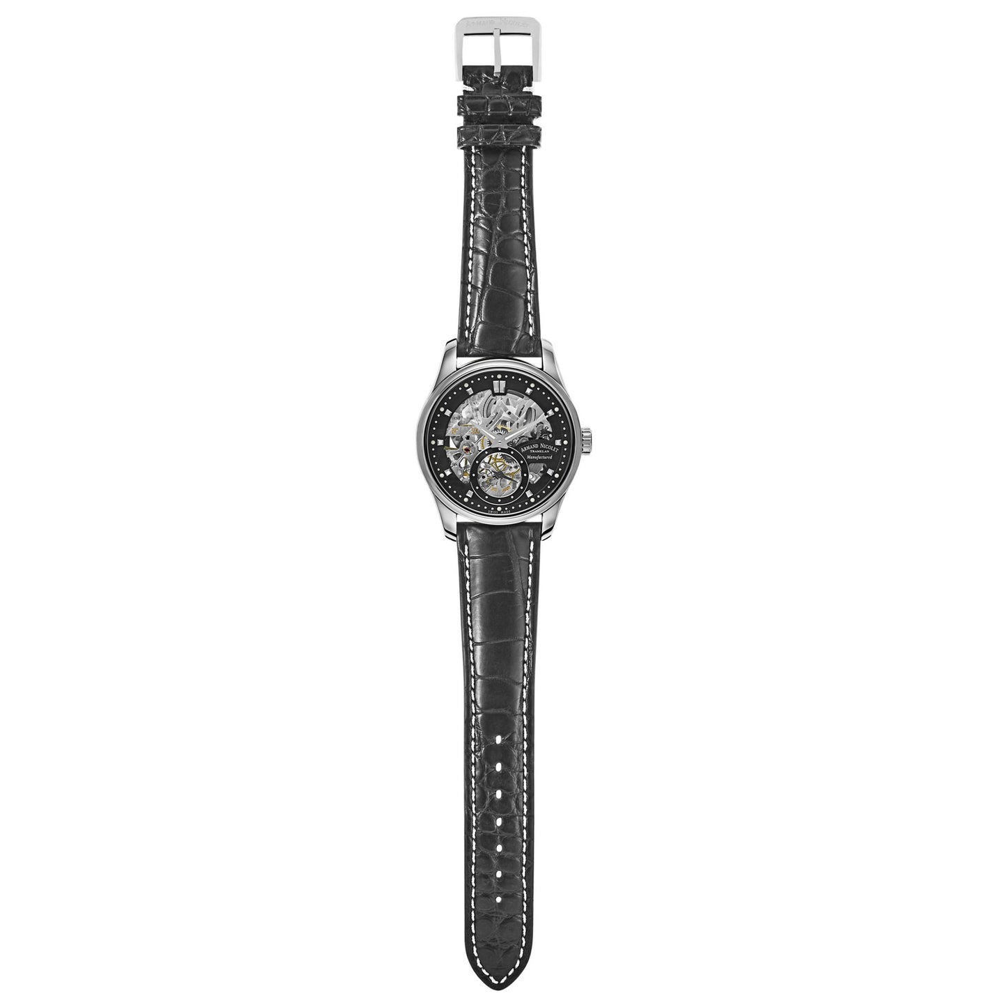 Armand Nicolet LR8 Men's Manual-Wind Watch A622AAA-NR-P713NR2 - Image #8