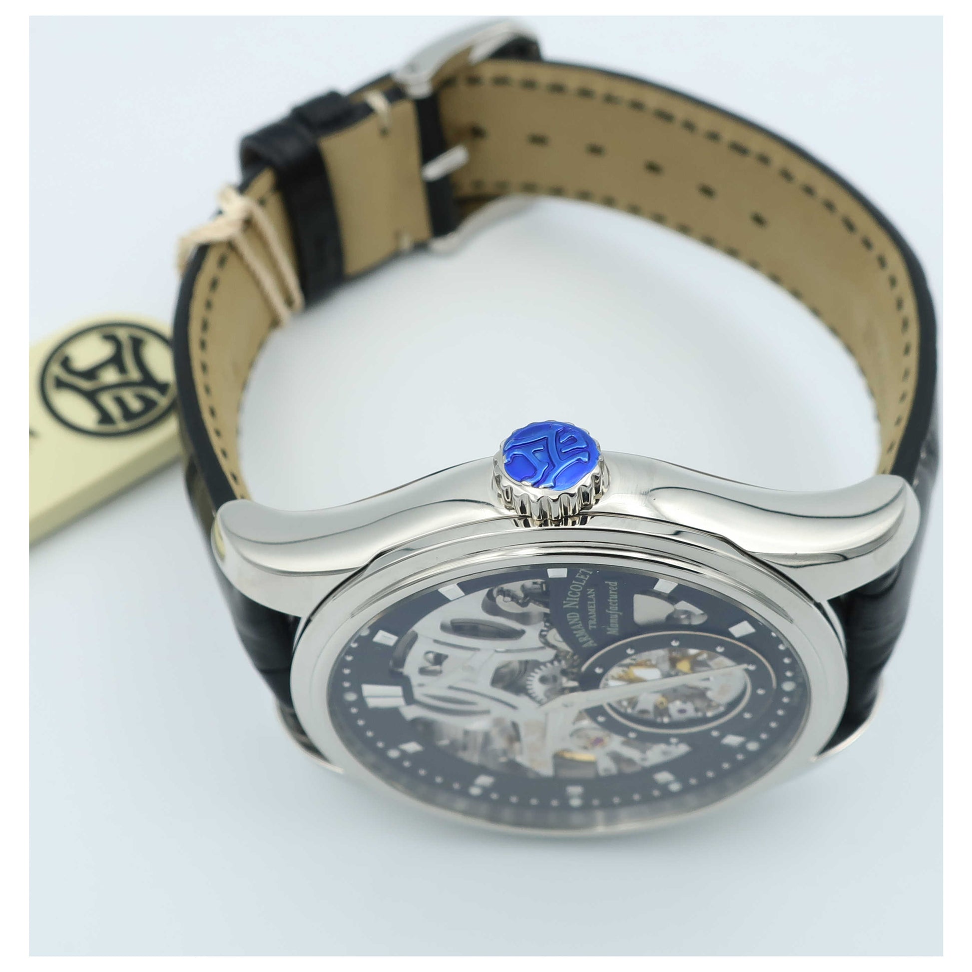 Armand Nicolet LR8 Men's Manual-Wind Watch A622AAA-NRP713NR2-SD - Image #8