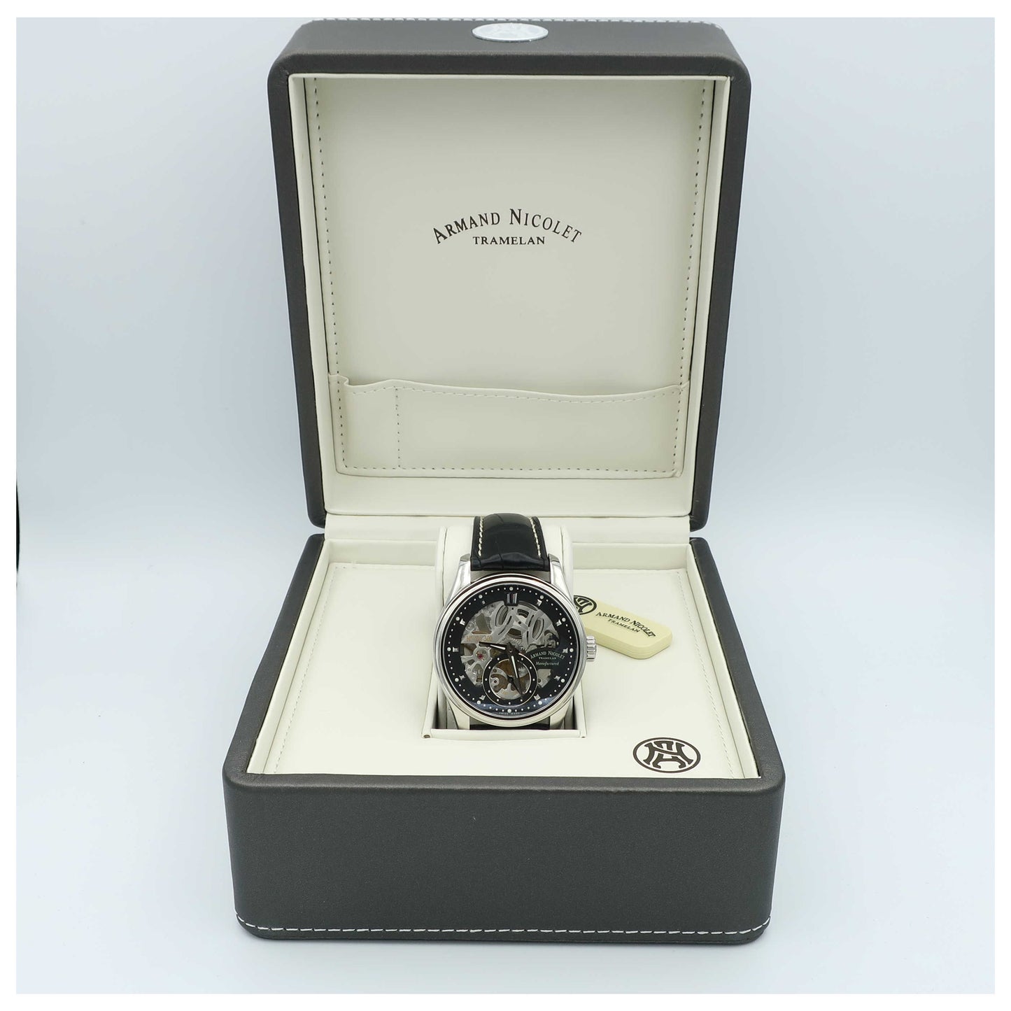 Armand Nicolet LR8 Men's Manual-Wind Watch A622AAA-NRP713NR2-SD - Image #6