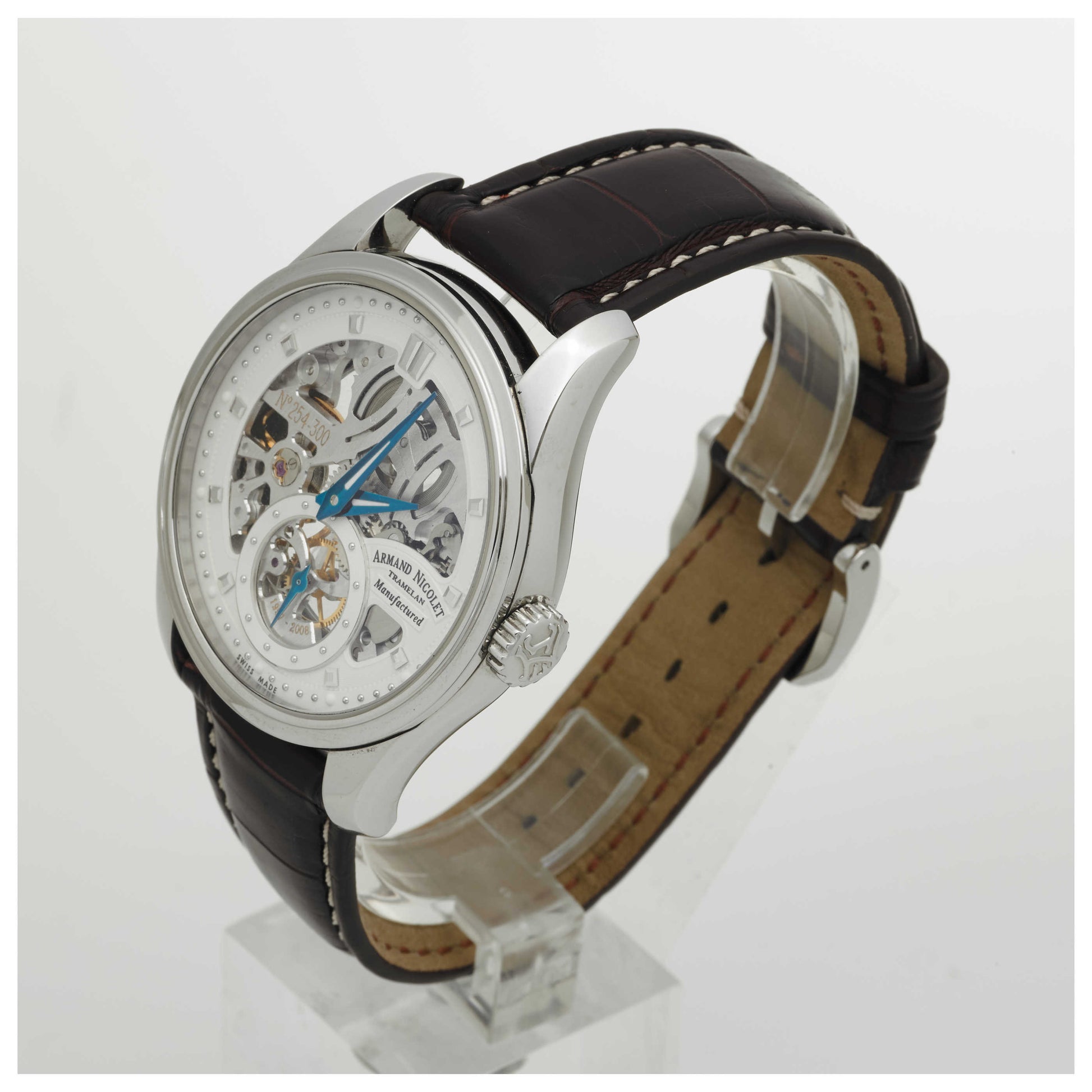 Armand Nicolet LR8 Men's Manual-Wind Watch A622AAAAGP713MR2-SDV - Image #4