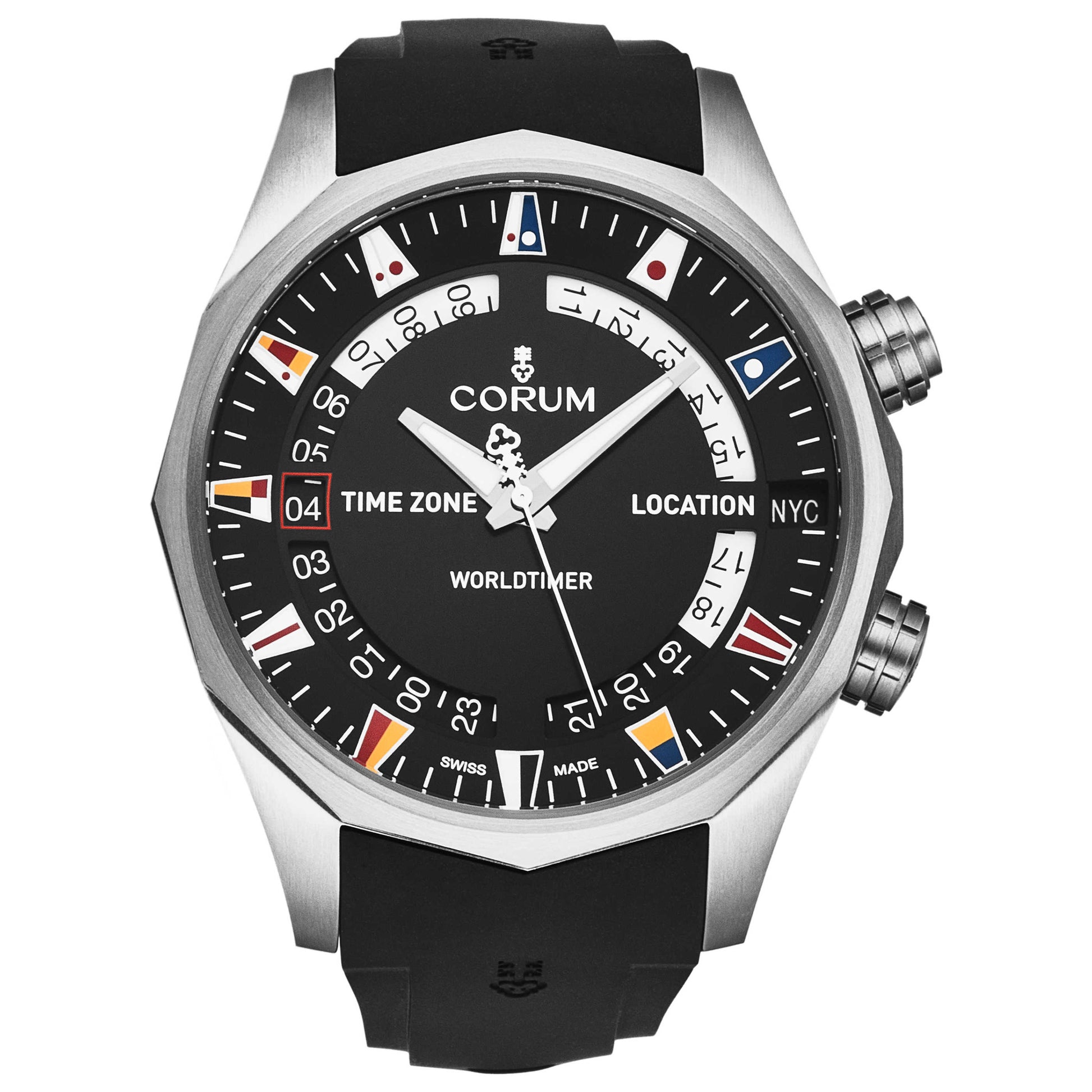 Front view of Corum Admiral Cup Men's Automatic Watch A637/03099