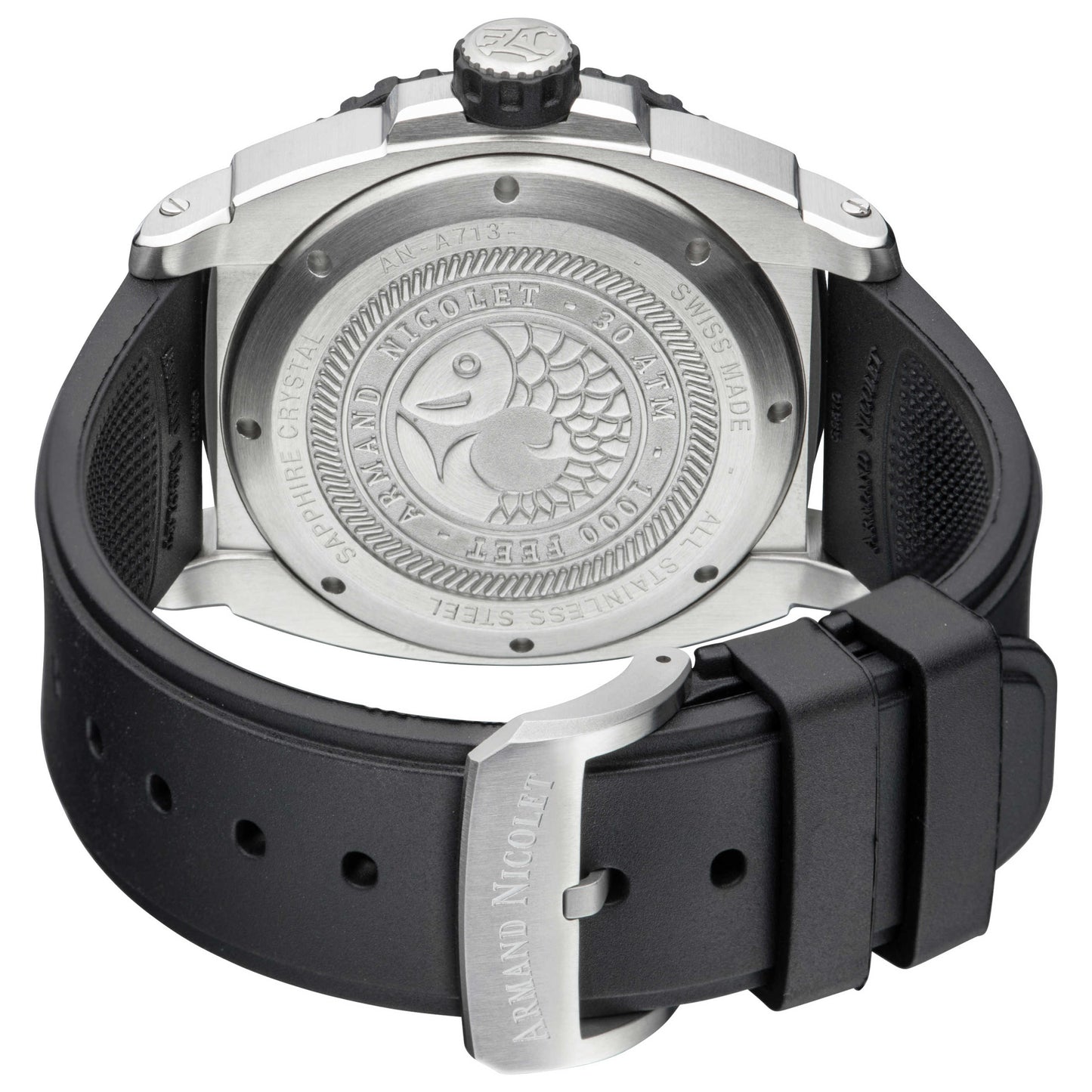 Armand Nicolet Analog Men's Watch A713MGN-GR-G9610 - Image #2