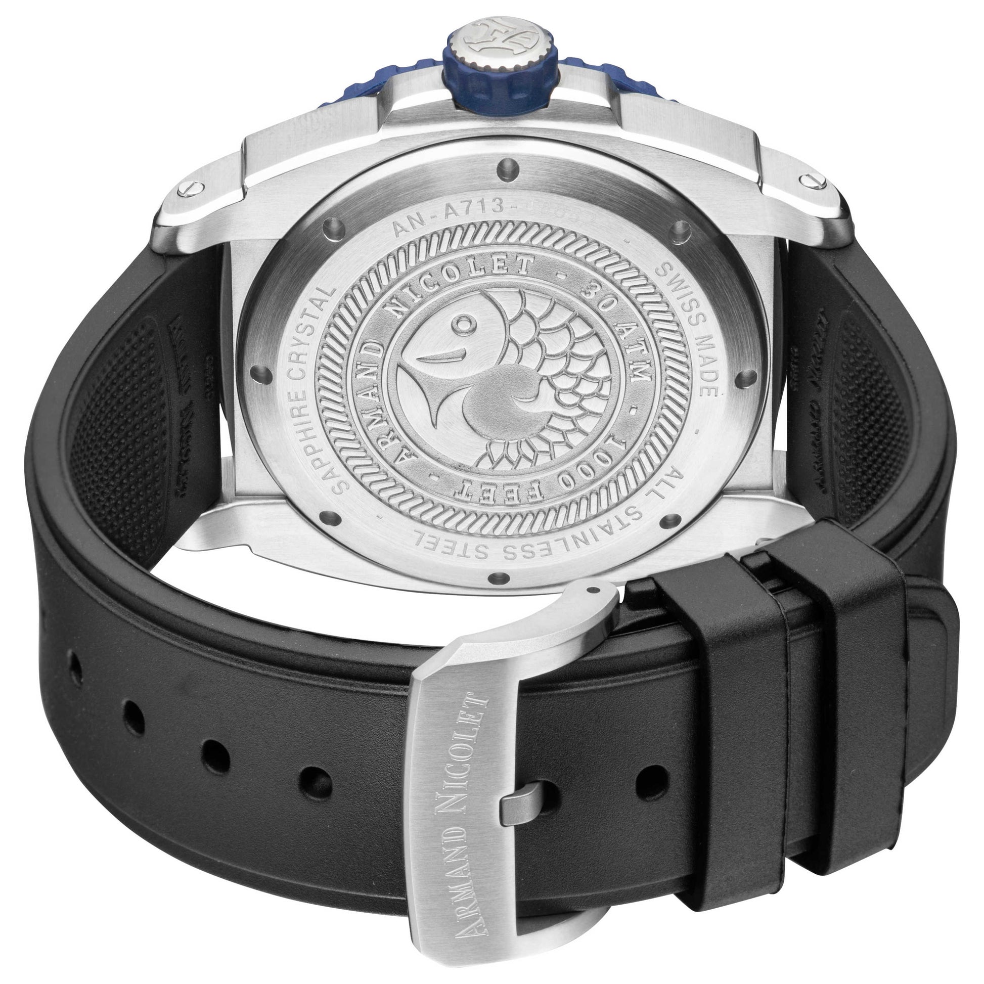 Armand Nicolet Analog Men's Watch A713MGU-BU-G9610 - Image #2