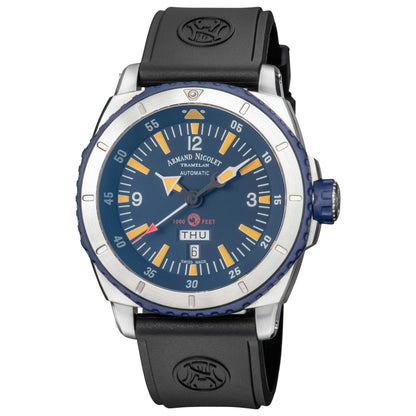Front view of Armand Nicolet Analog Men's Watch A713MGU-BU-G9610