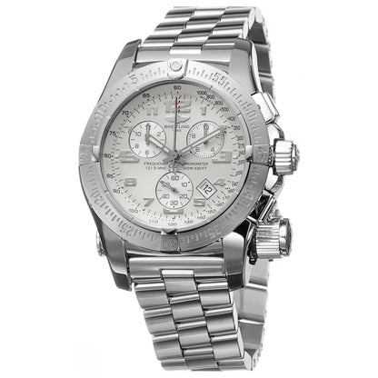 Front view of Breitling Professional Men's Swiss Quartz (Battery-Powered) Certified Chronometer Watch A7332211-G616-137A