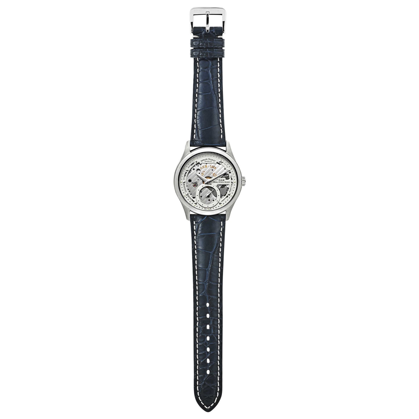 Armand Nicolet L14 Men's Manual-Wind Watch A750AAA-AG-P713BU2 - Image #8