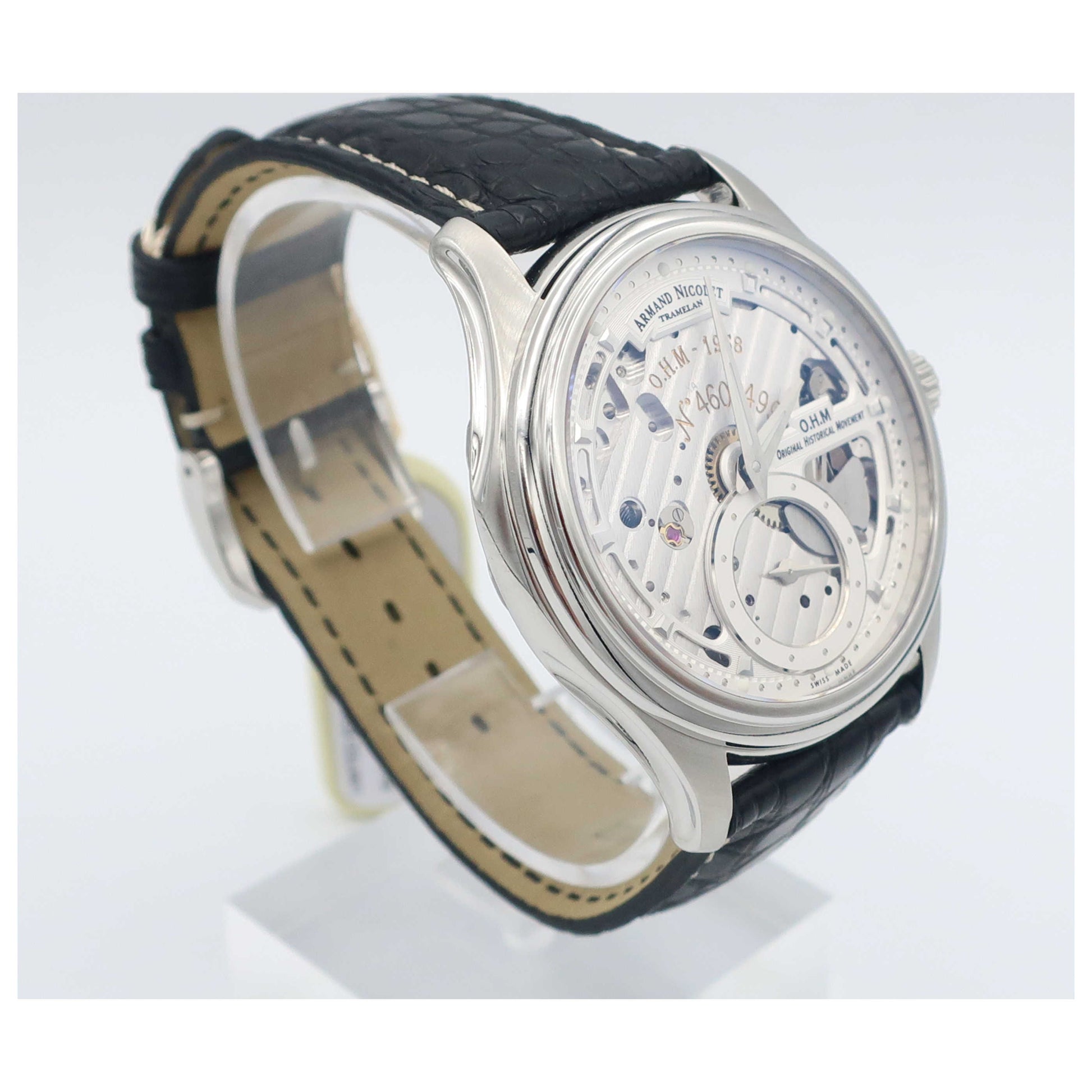 Armand Nicolet L14 Men's Manual-Wind Watch A750AAA-AGP713NR2-SD - Image #3