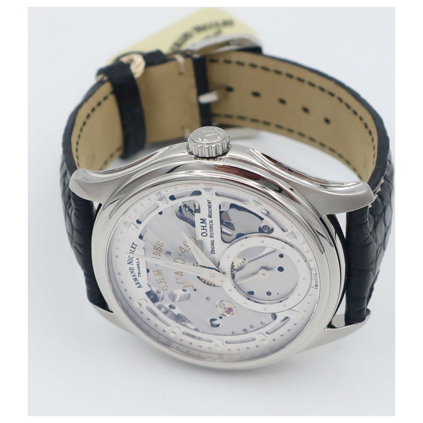 Armand Nicolet L14 Men's Manual-Wind Watch A750AAA-AGP713NR2-SD - Image #8