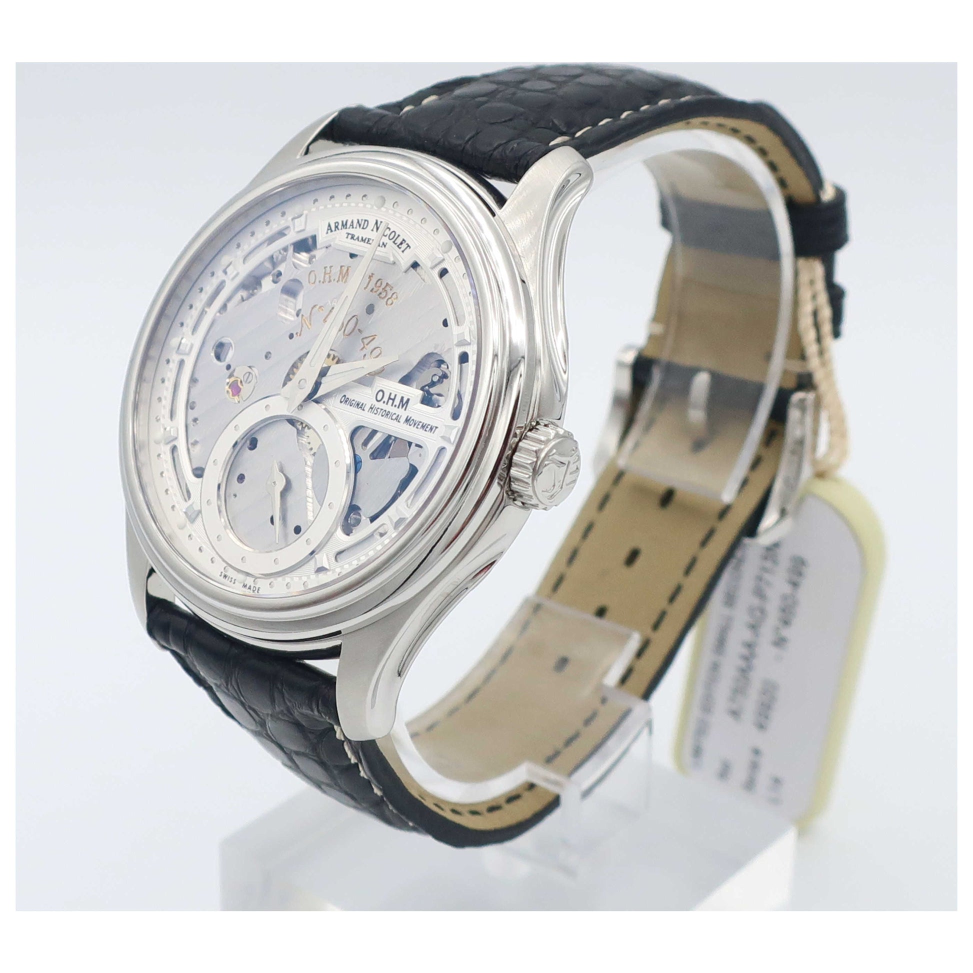 Armand Nicolet L14 Men's Manual-Wind Watch A750AAA-AGP713NR2-SD - Image #4