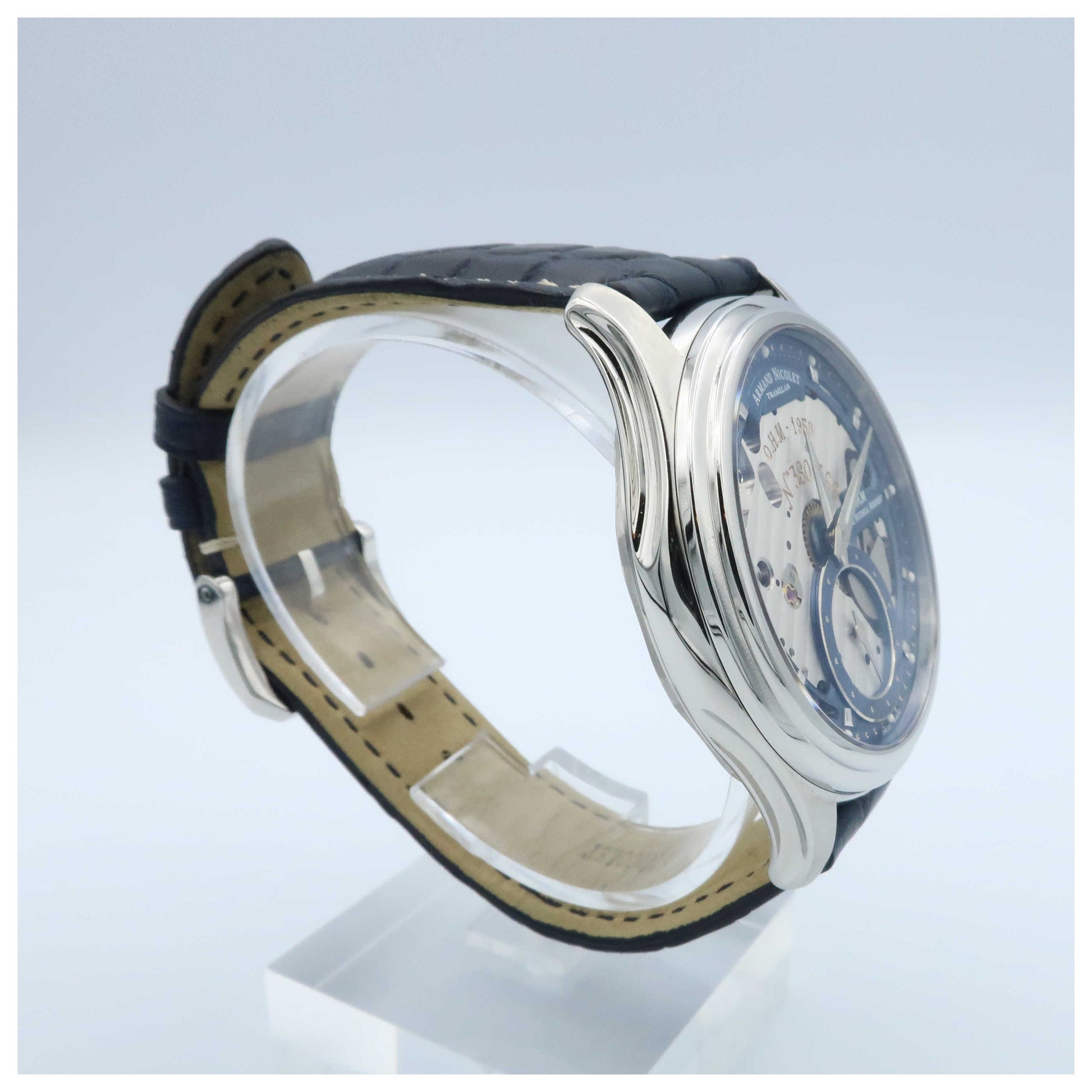 Armand Nicolet L14 Men's Manual-Wind Watch A750AAA-BUP713BU2-SD - Image #3