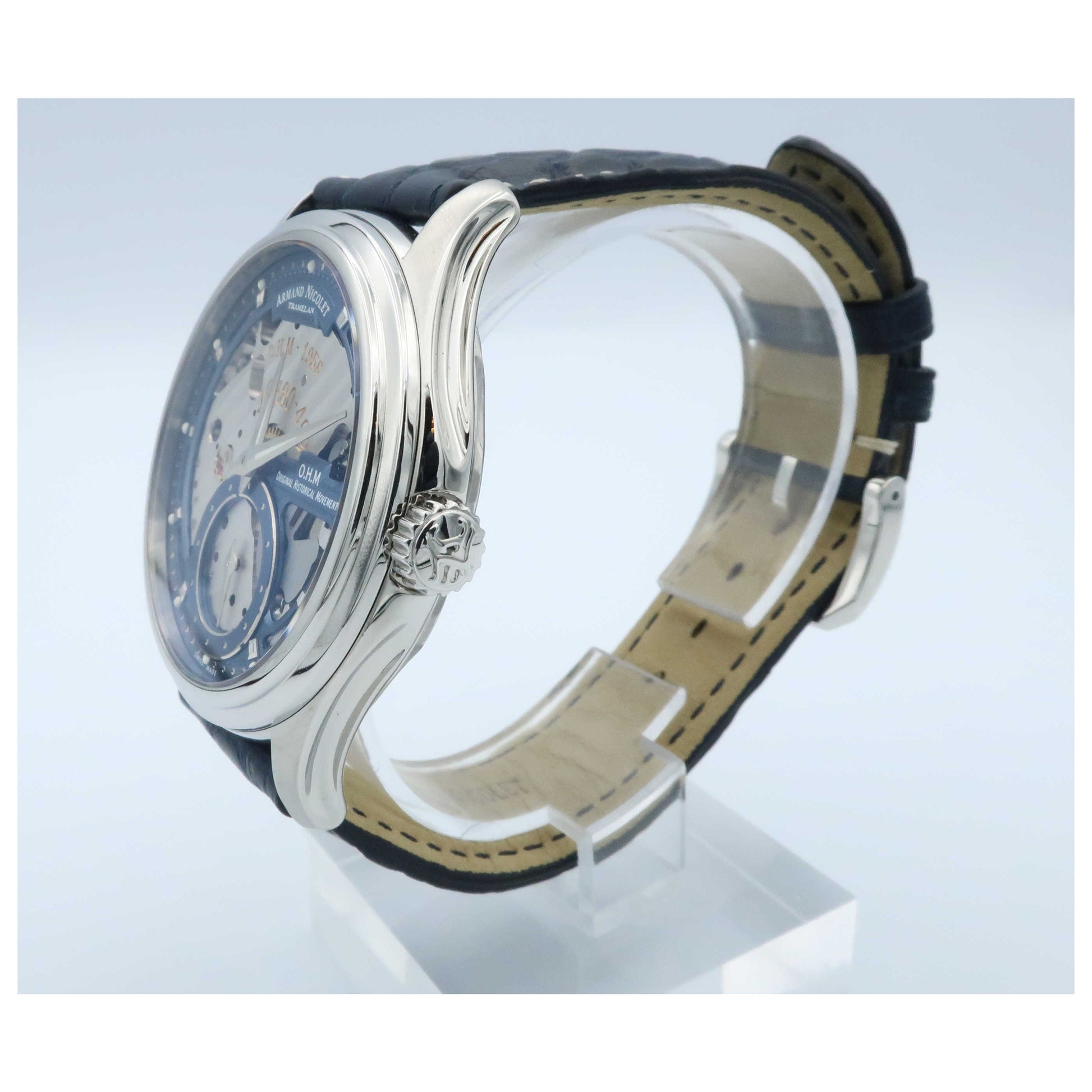 Armand Nicolet L14 Men's Manual-Wind Watch A750AAA-BUP713BU2-SD - Image #4