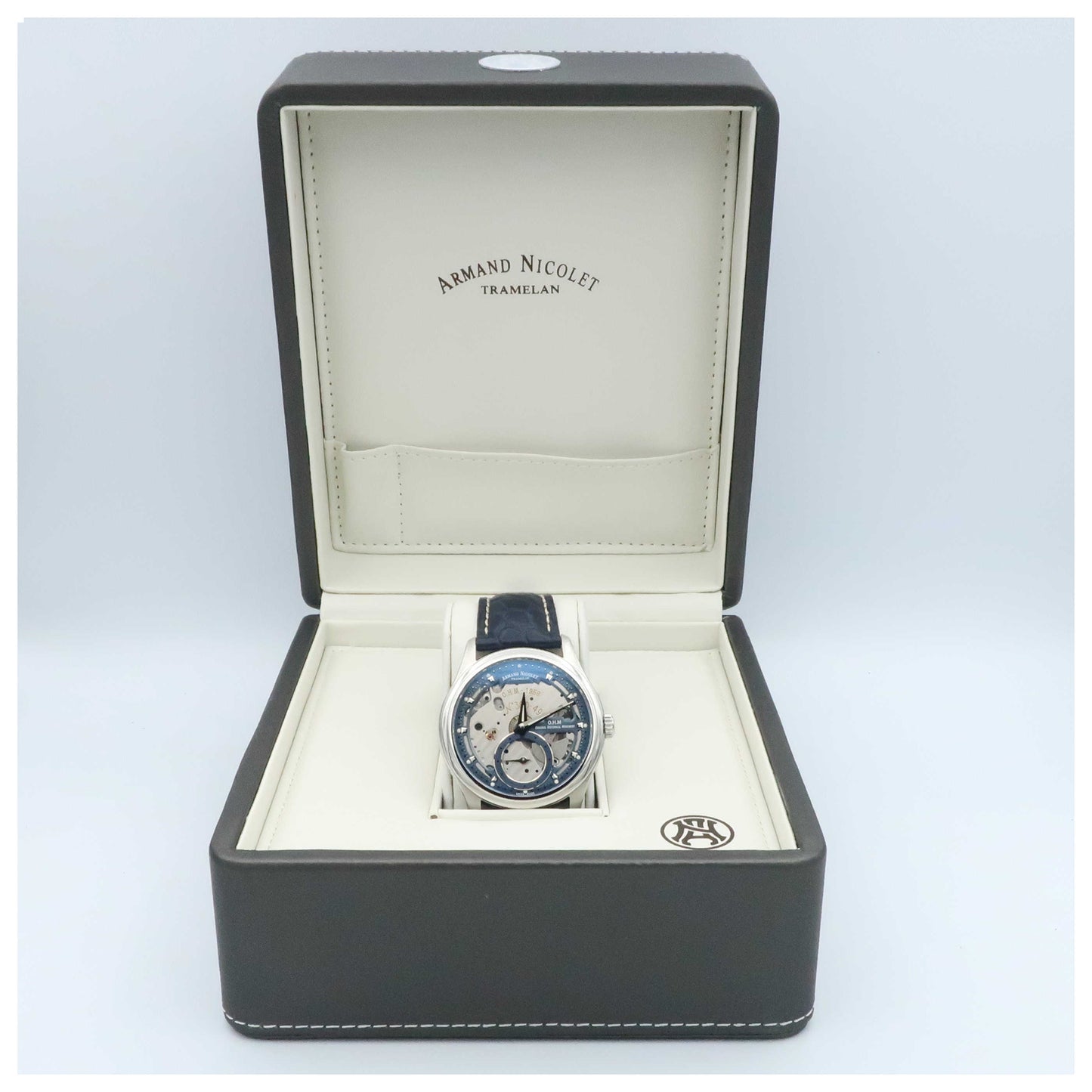 Armand Nicolet L14 Men's Manual-Wind Watch A750AAA-BUP713BU2-SD - Image #6