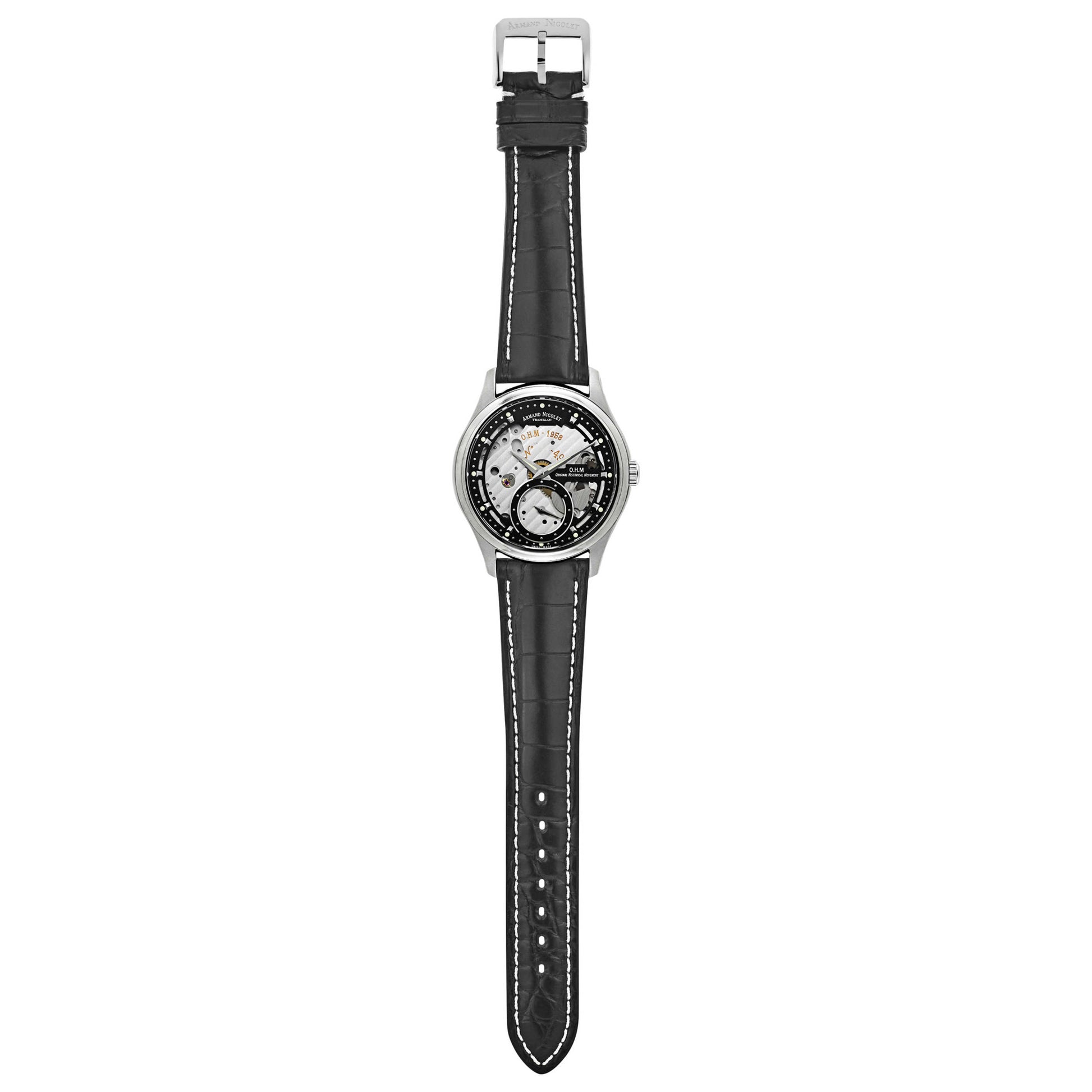 Armand Nicolet L14 Men's Manual-Wind Watch A750AAA-NR-P713NR2 - Image #8