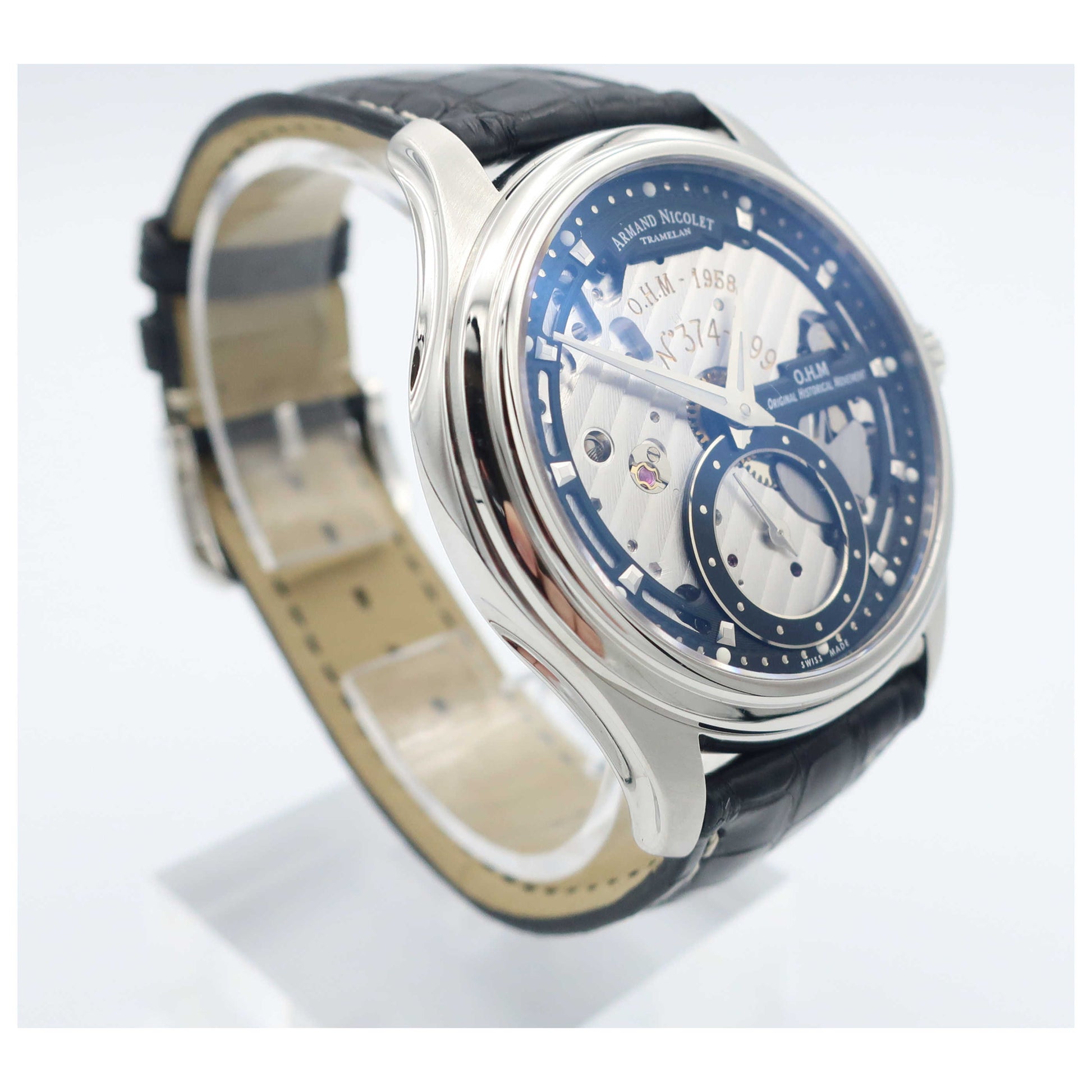 Armand Nicolet L14 Men's Manual-Wind Watch A750AAA-NRP713NR2-SD - Image #3
