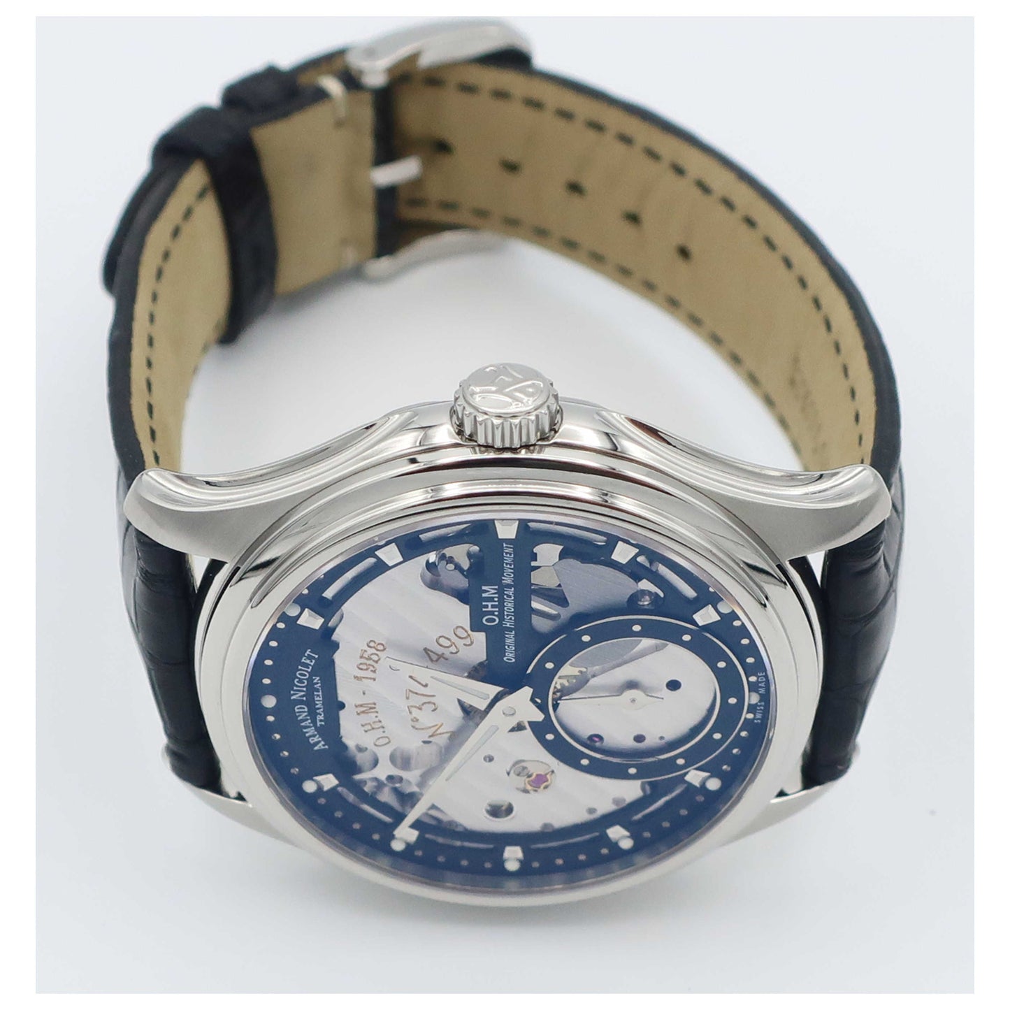 Armand Nicolet L14 Men's Manual-Wind Watch A750AAA-NRP713NR2-SD - Image #8