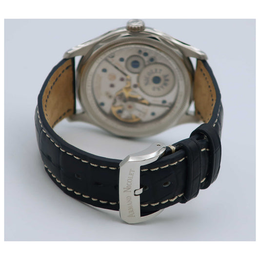 Armand Nicolet L14 Men's Manual-Wind Watch A750AAAAGP713BU2-SDV - Image #2