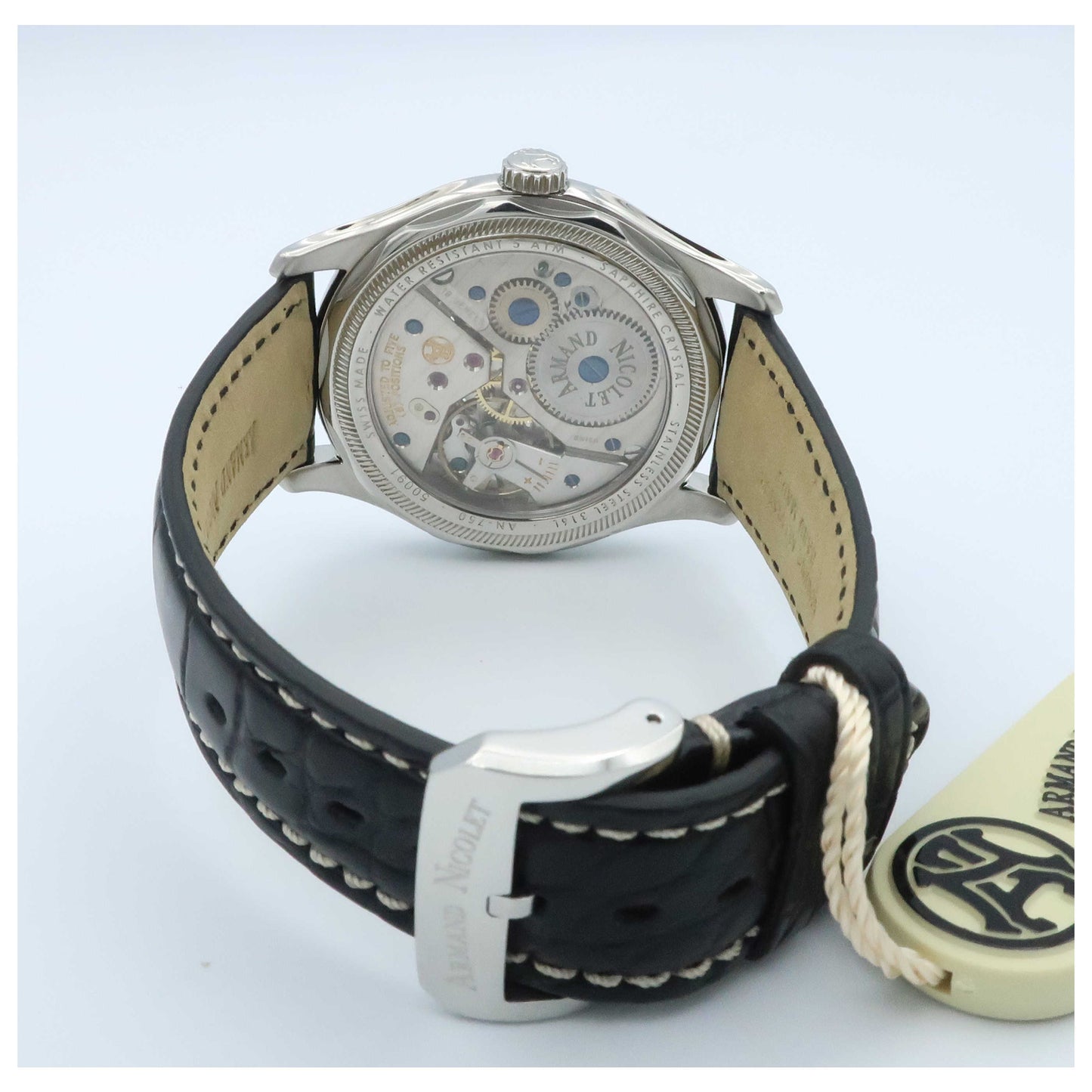 Armand Nicolet L14 Men's Manual-Wind Watch A750AAAAGP713NR2-SDV - Image #2