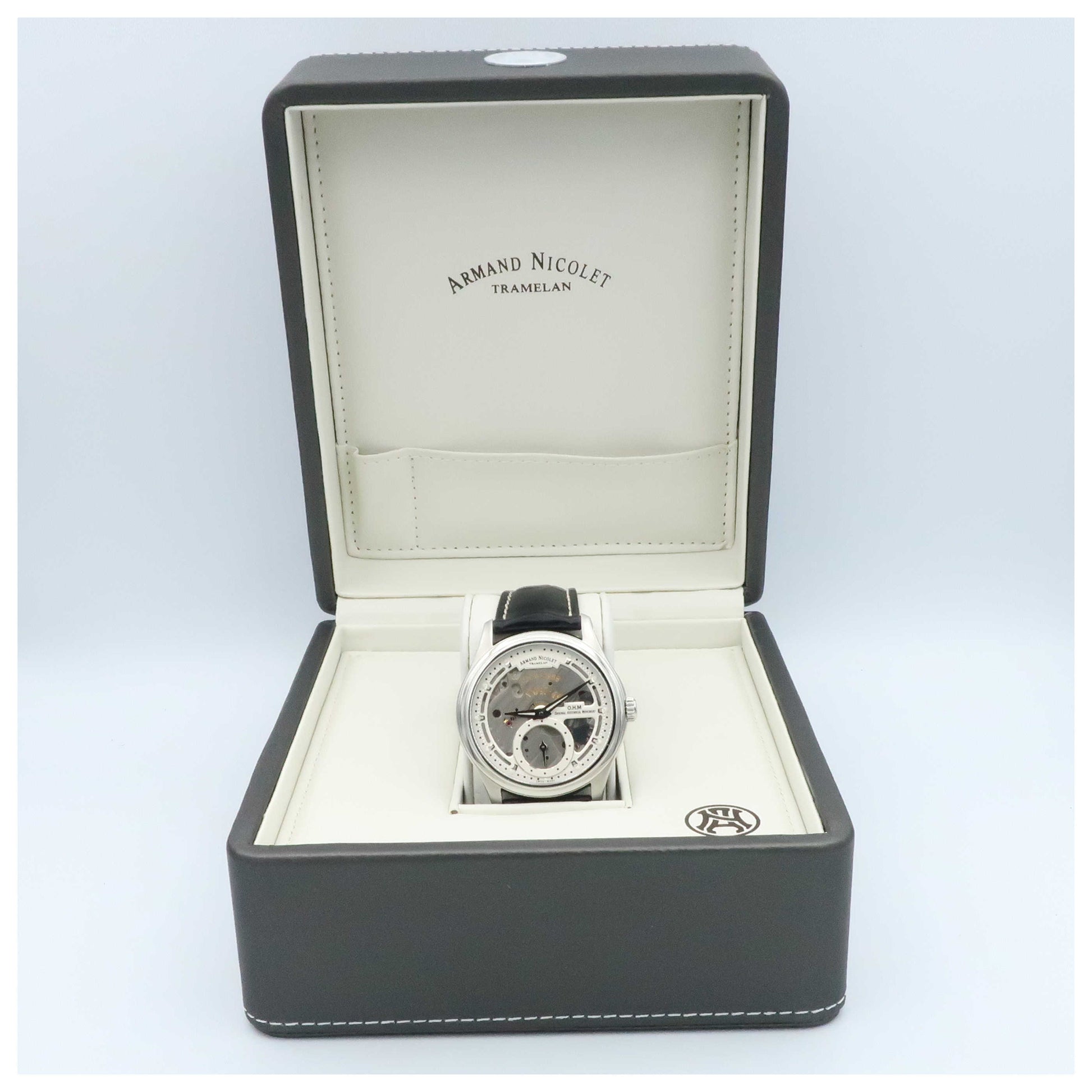 Armand Nicolet L14 Men's Manual-Wind Watch A750AAAAGP713NR2-SDV - Image #6