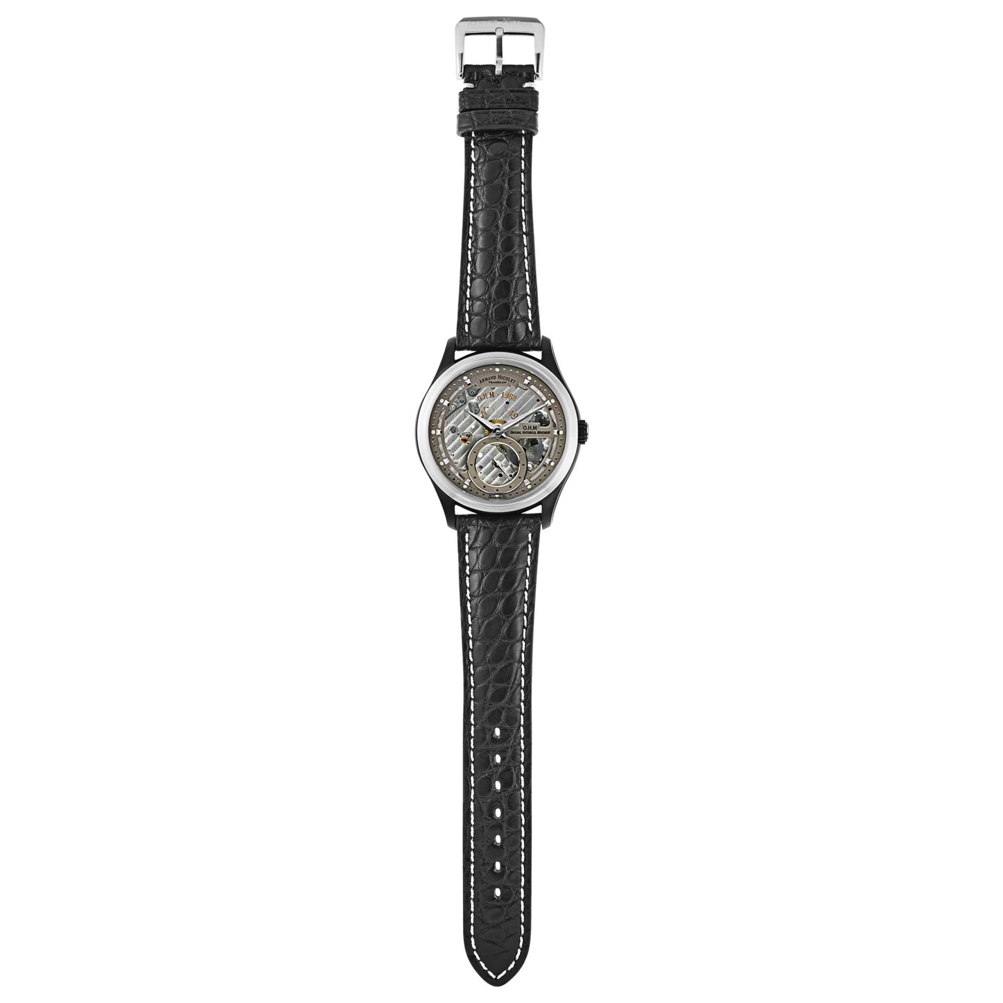 Armand Nicolet L14 Men's Manual-Wind Watch A750ANA-GR-P713NR2 - Image #8
