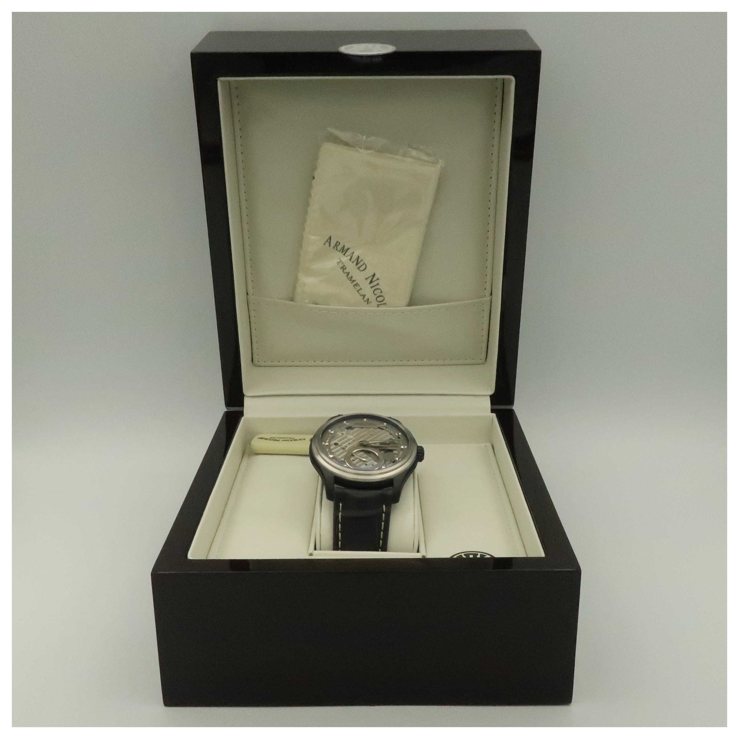 Armand Nicolet L14 Men's Manual-Wind Watch A750ANA-GRP713GR2-SD - Image #6