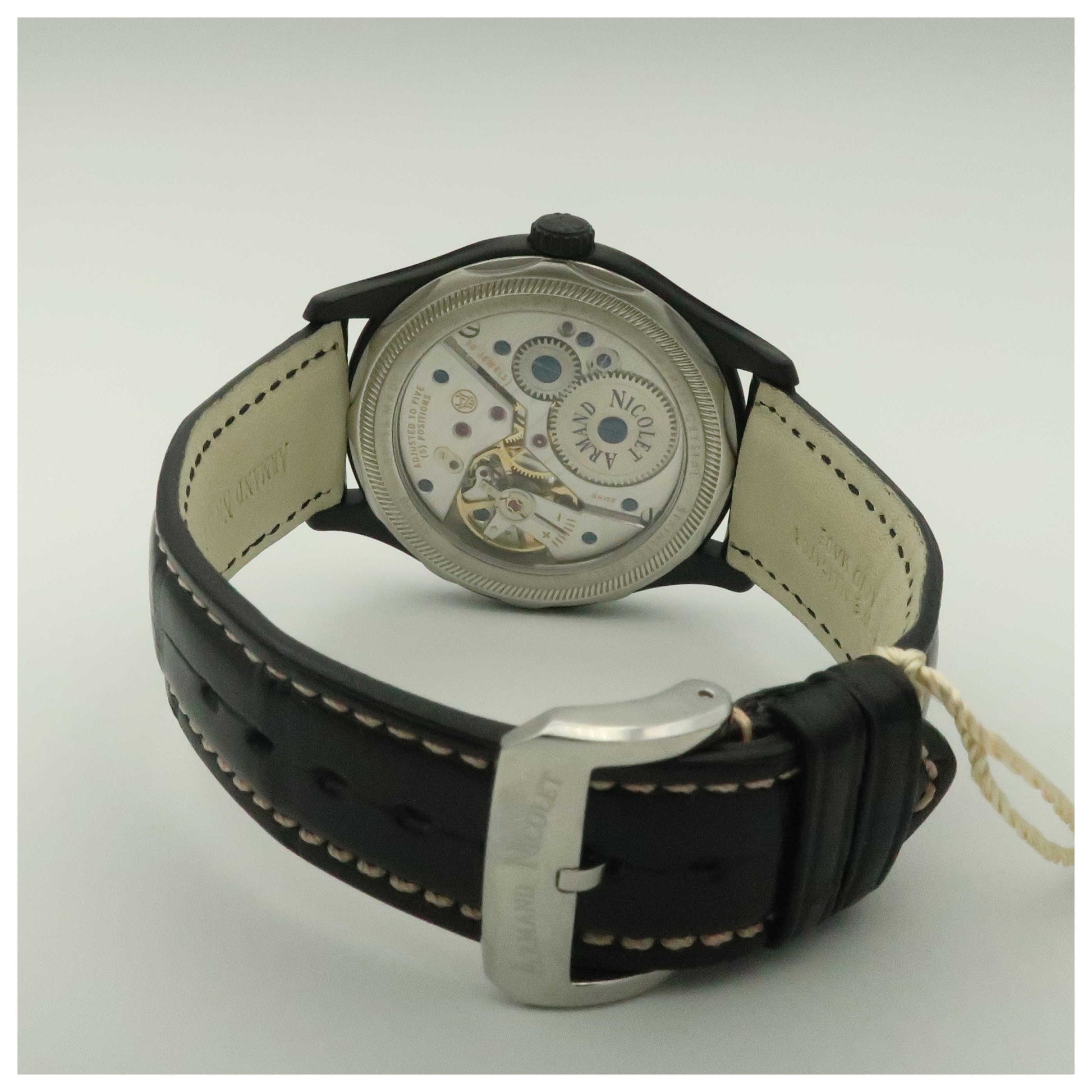 Armand Nicolet L14 Men's Manual-Wind Watch A750ANA-GRP713NS2-SD - Image #2