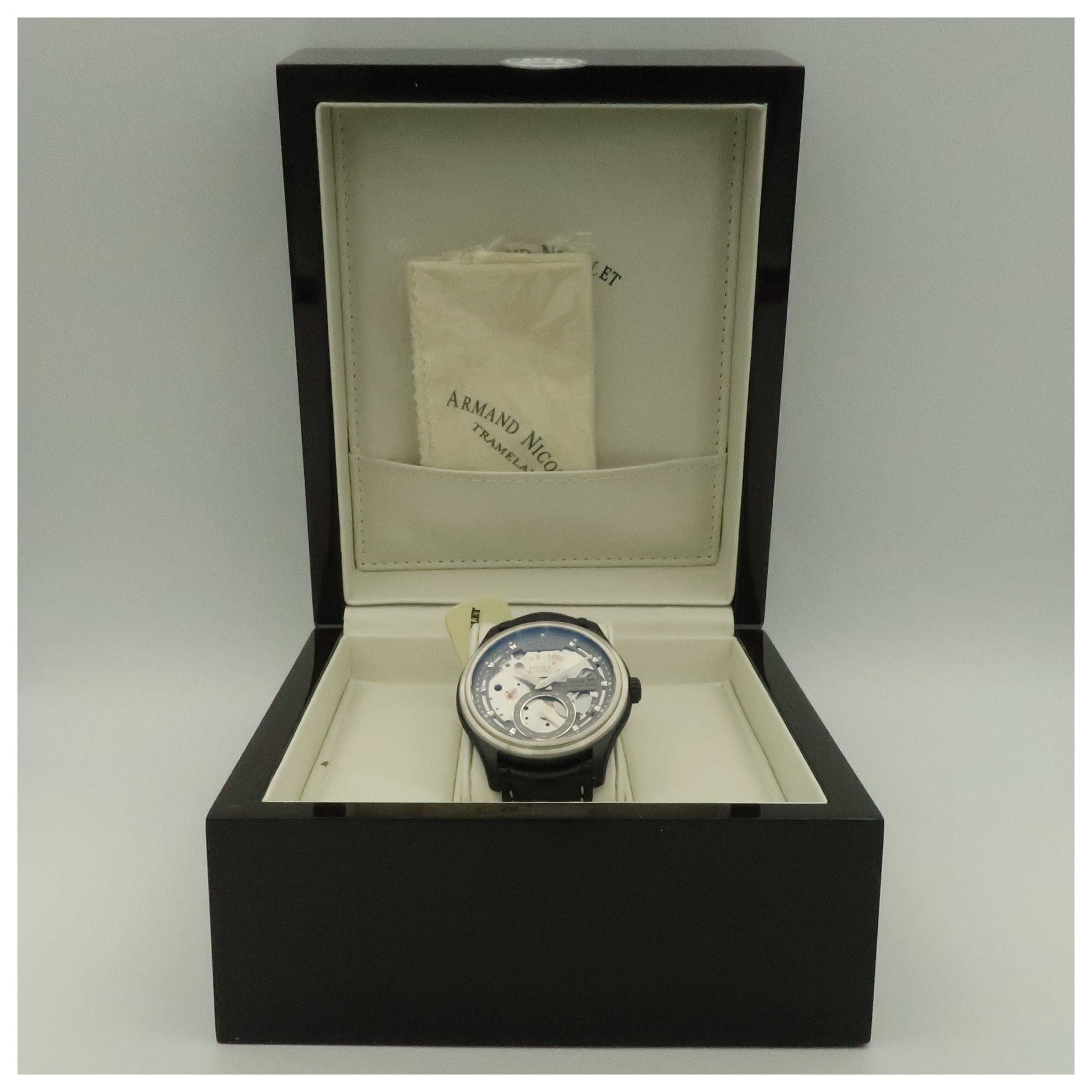 Armand Nicolet L14 Men's Manual-Wind Watch A750ANA-GRP713NS2-SD - Image #6
