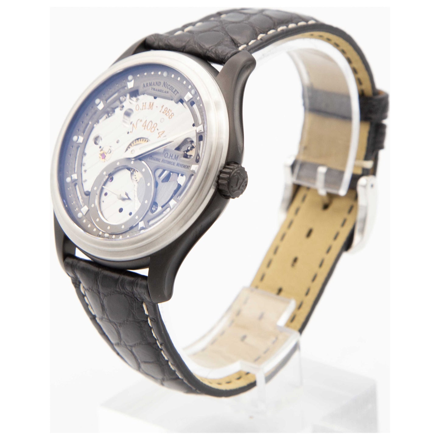Armand Nicolet L14 Men's Manual-Wind Watch A750ANAGRP713NR2-SDV - Image #4