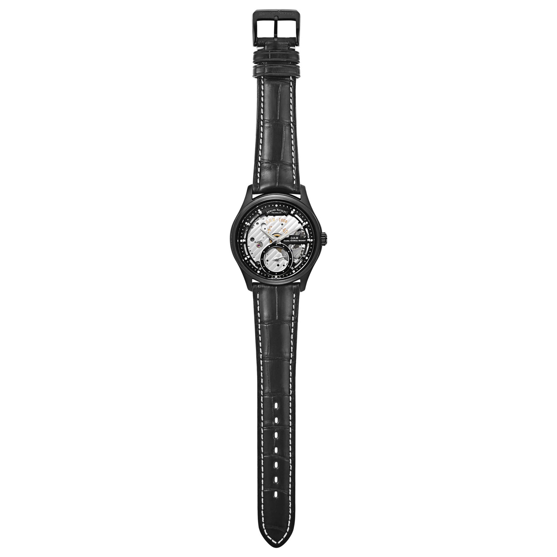 Armand Nicolet L14 Men's Manual-Wind Watch A750ANN-NR-P713NS2 - Image #8