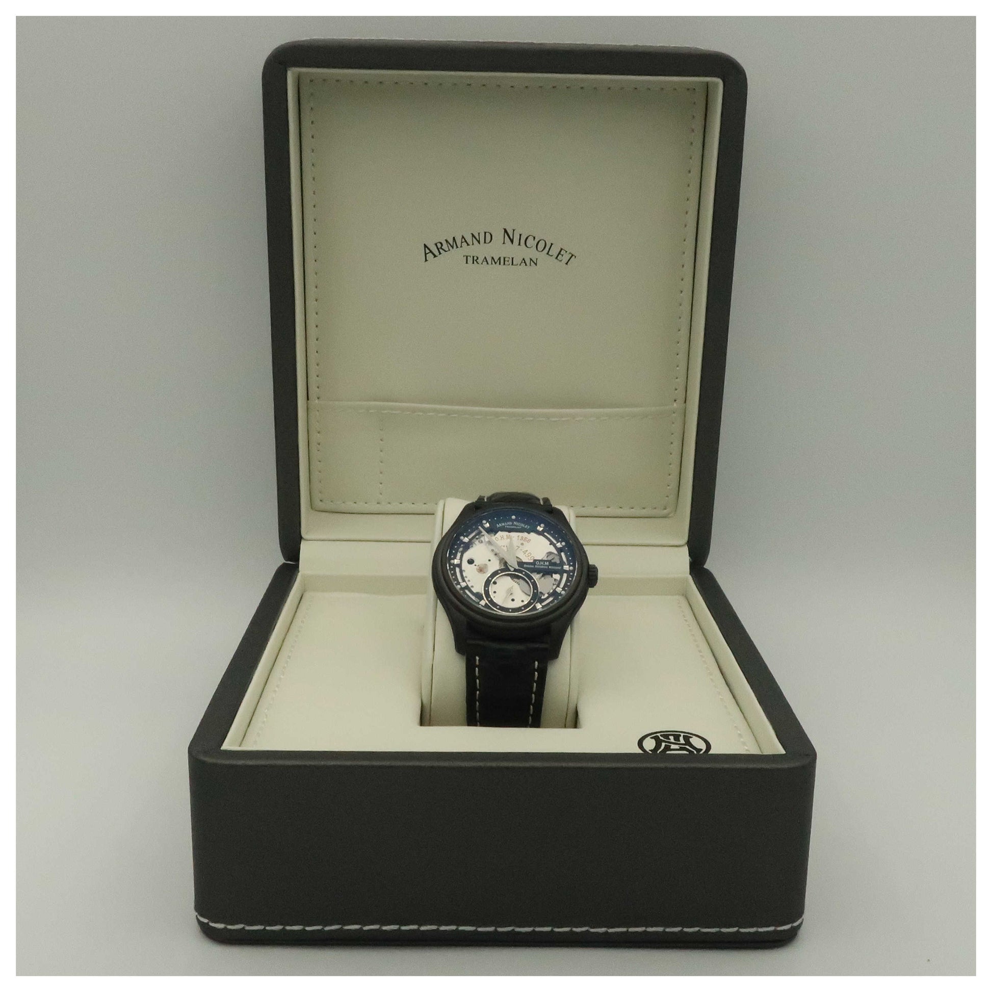 Armand Nicolet L14 Men's Manual-Wind Watch A750ANN-NRP713NR2-PO - Image #6