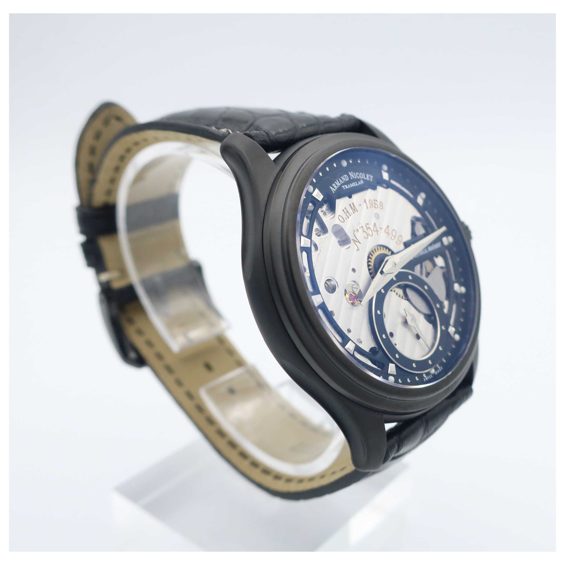 Armand Nicolet L14 Men's Manual-Wind Watch A750ANN-NRP713NR2-SD - Image #3