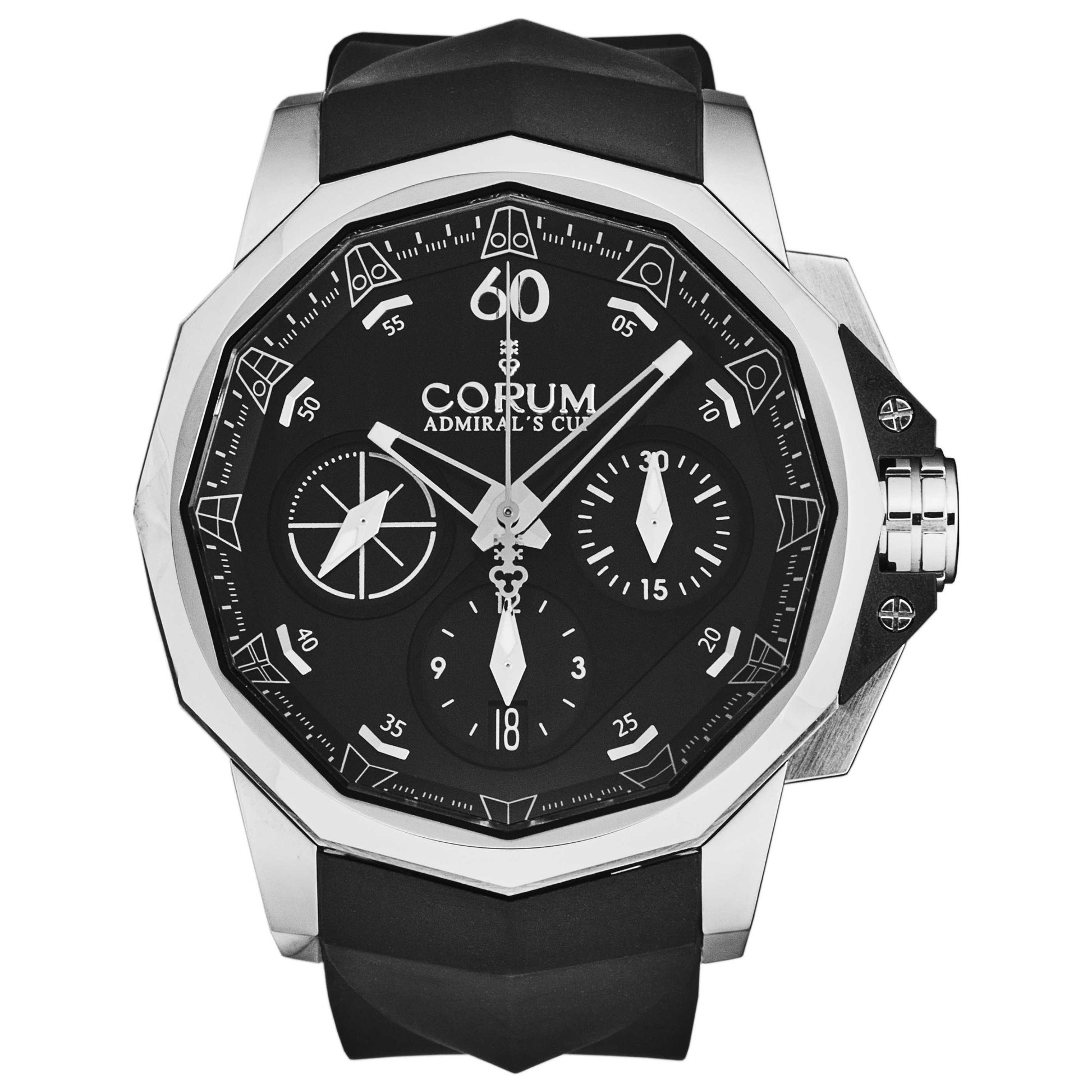 Front view of Corum Admiral Cup Men's Automatic Watch A753-01228