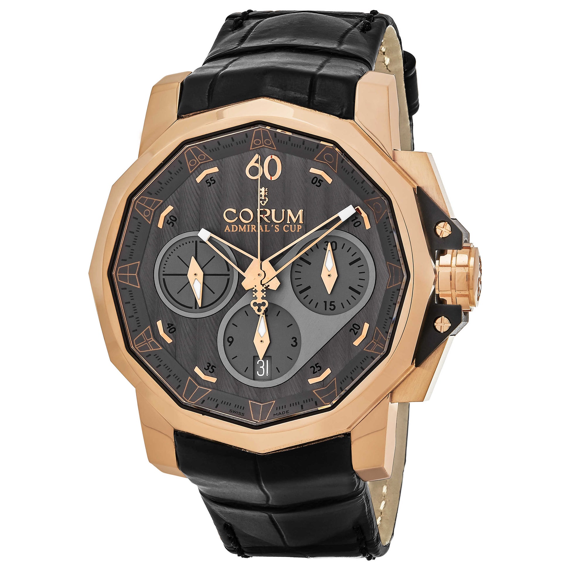 Front view of Corum Admiral Cup Men's Automatic Watch A753/01020