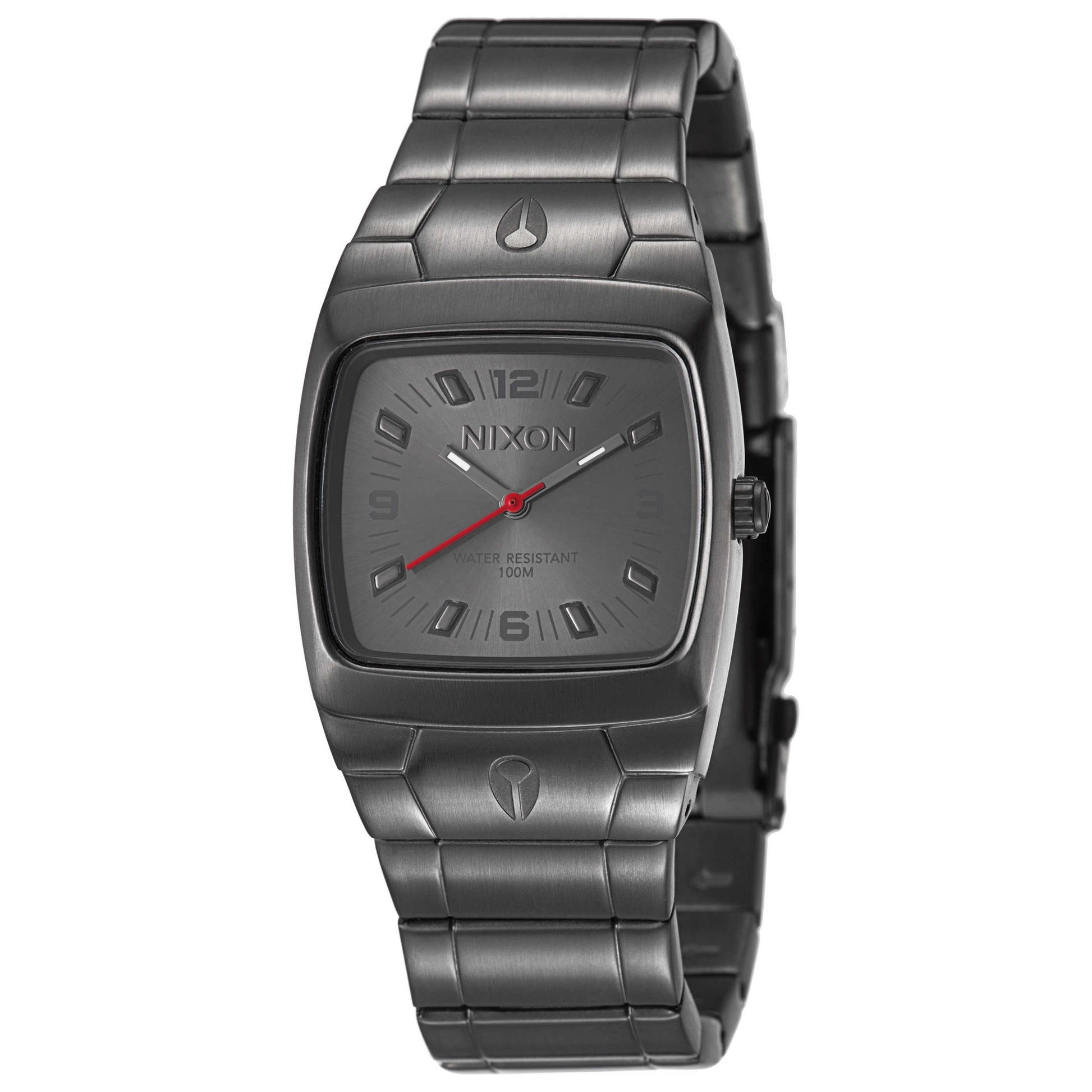 Front view of Nixon The Manual Men's Japanese Quartz (Battery-Powered) Watch A760131-00