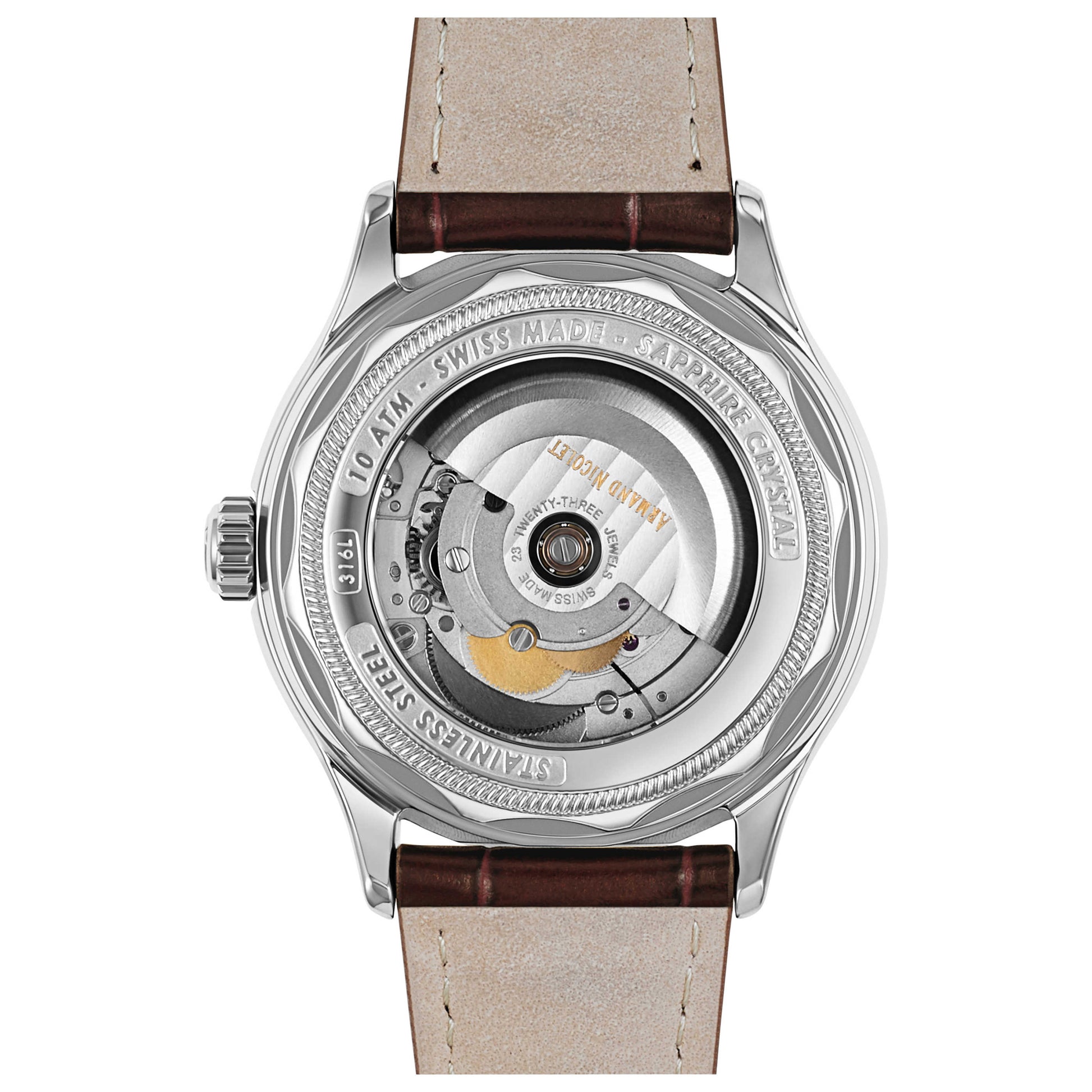 Armand Nicolet M02 Men's Automatic Watch A840BAA-AG-P840MR2 - Image #2