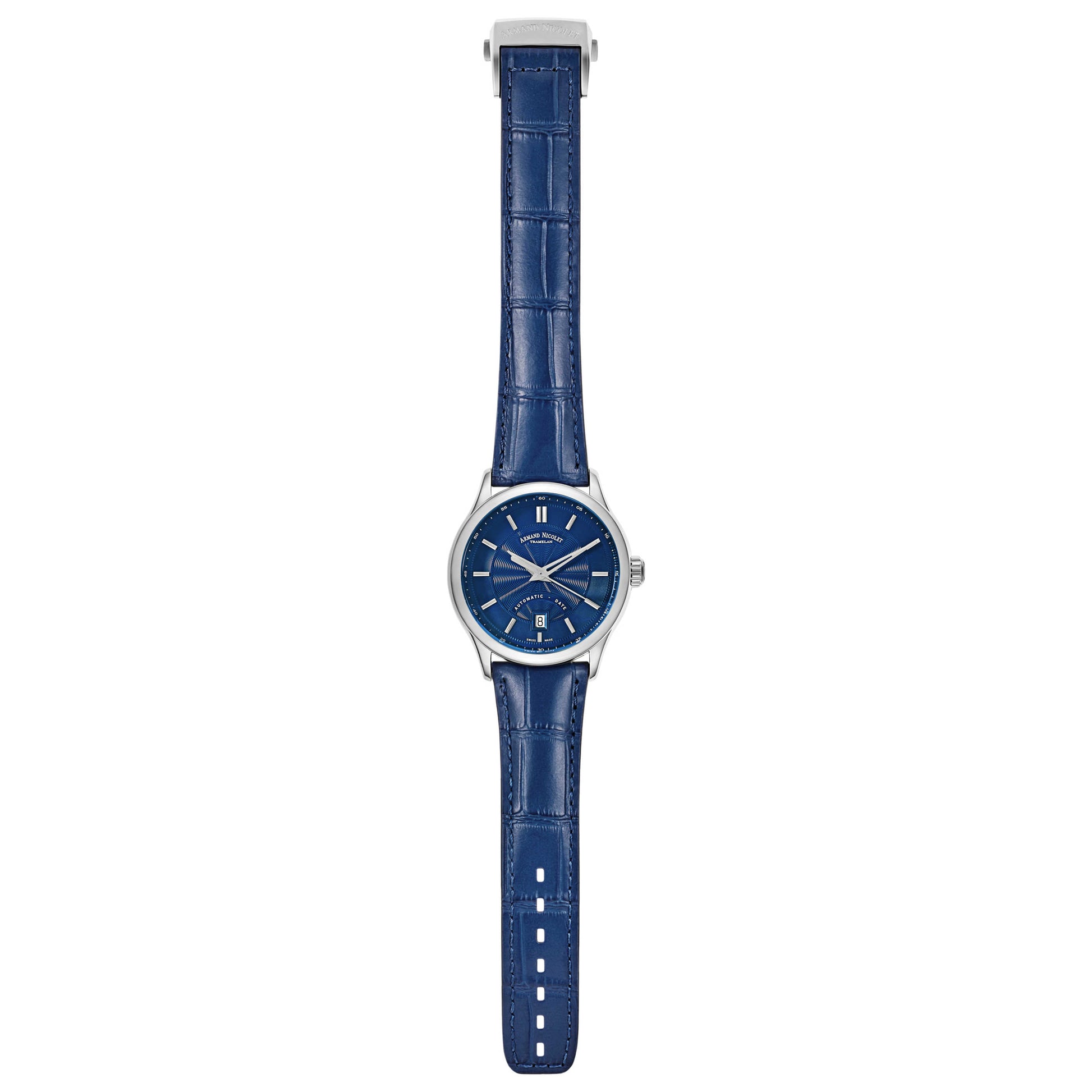 Armand Nicolet M02 Men's Automatic Watch A840BAA-BU-P840BU2 - Image #8
