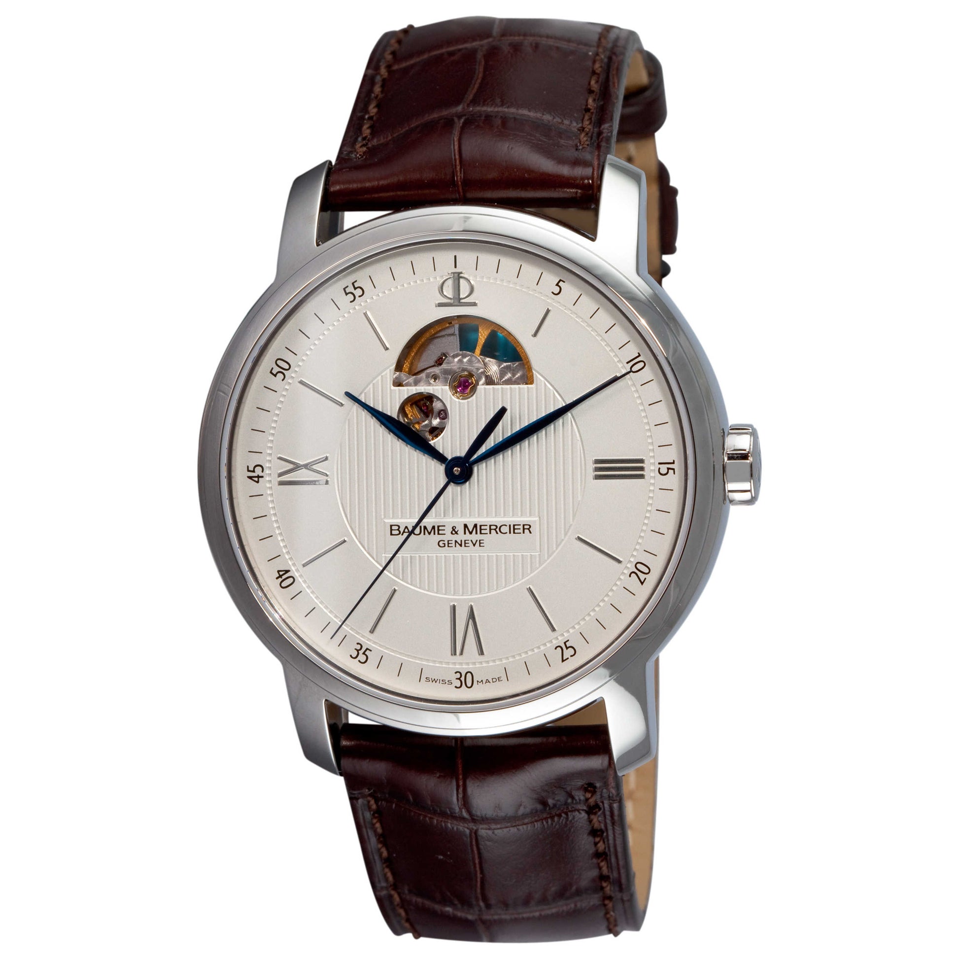 Front view of Baume and Mercier Classima Men's Automatic Watch A8688