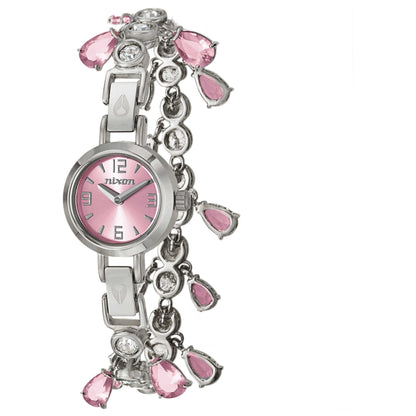 Front view of Nixon The Crystal Women's Japanese Quartz (Battery-Powered) Watch A881