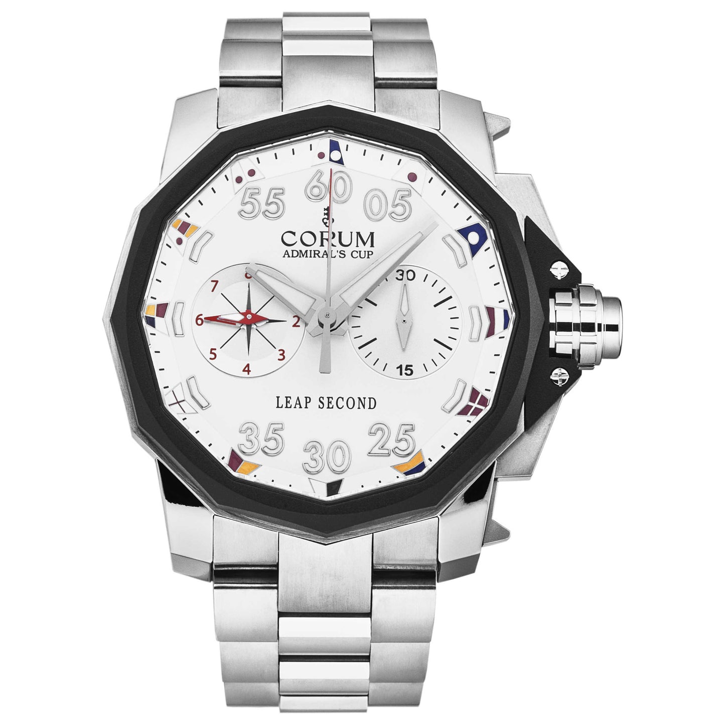 Front view of Corum Admiral Cup Men's Automatic Watch A895/04303