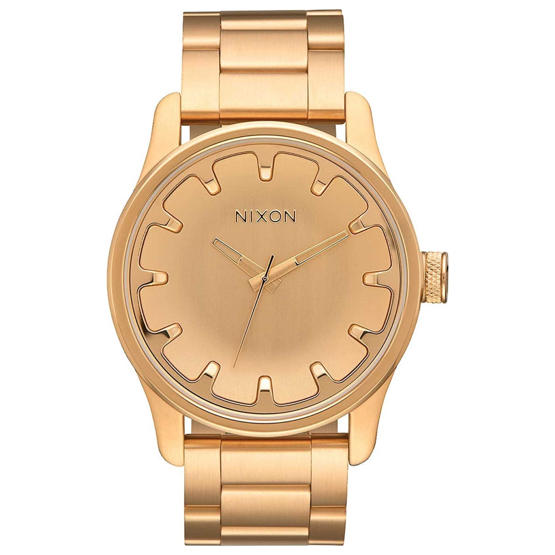 Front view of Nixon Driver Men's Japanese Quartz (Battery-Powered) Watch A979502-00