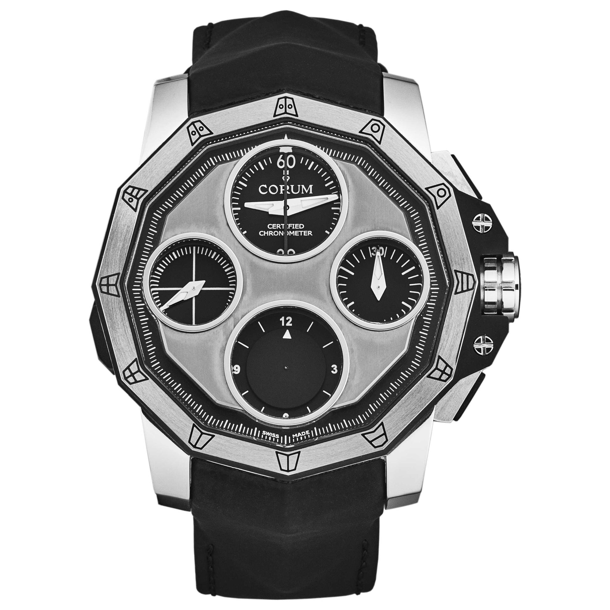 Front view of Corum Admiral Cup Men's Automatic Watch A987/01254
