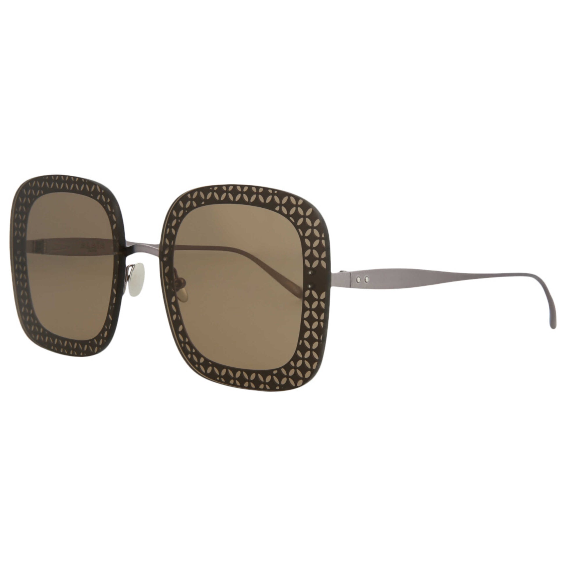 Front view of Alaia Novelty Women's Sunglasses AA0018S-30006206-002