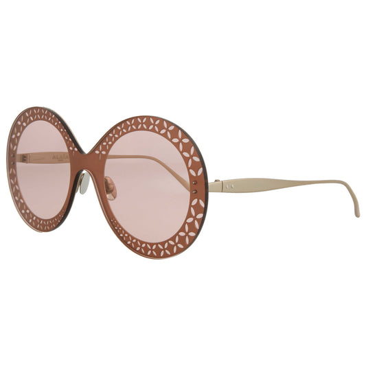 Front view of Alaia Novelty Women's Sunglasses AA0021S-30007233-003