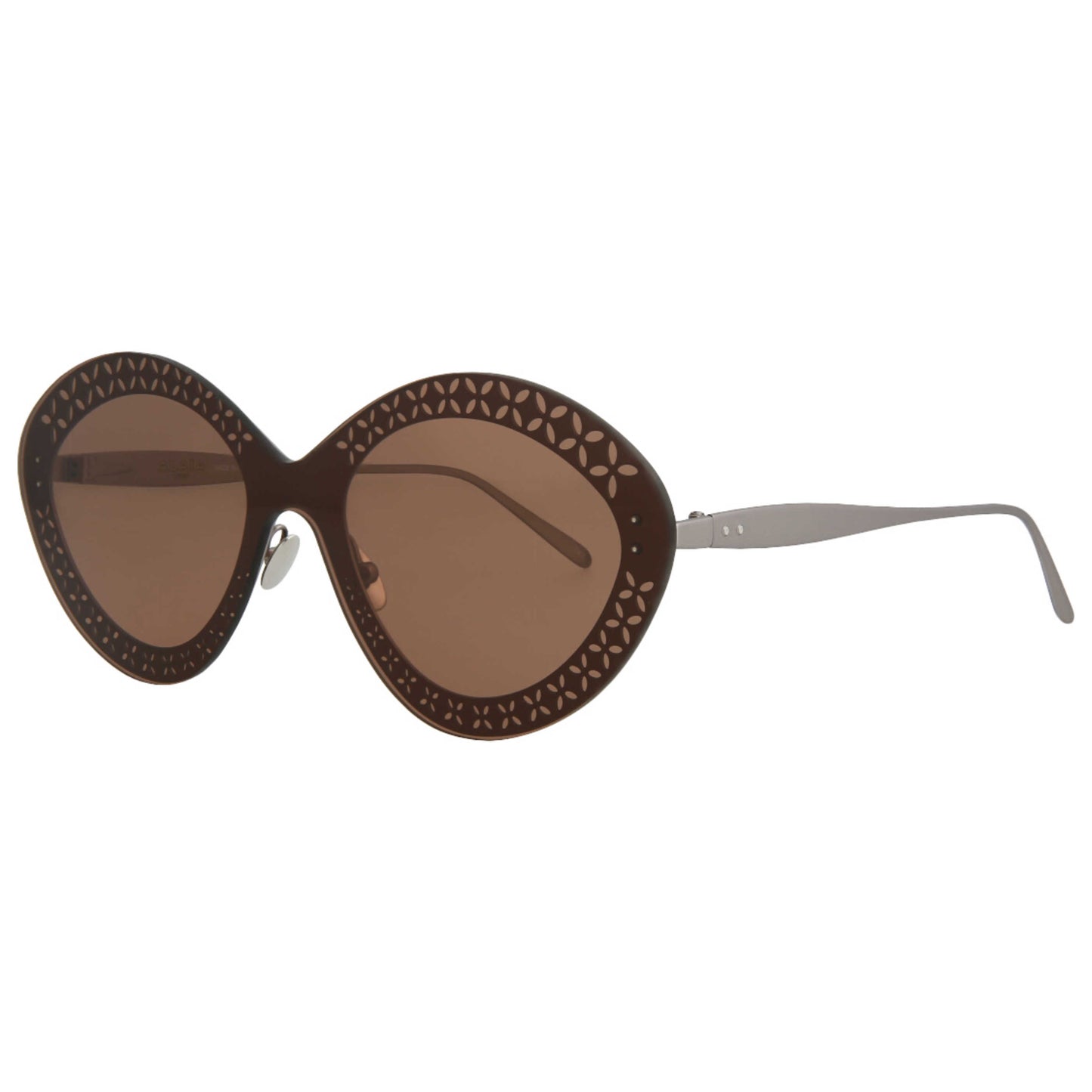 Front view of Alaia Novelty Women's Sunglasses AA0027S-30008249-002
