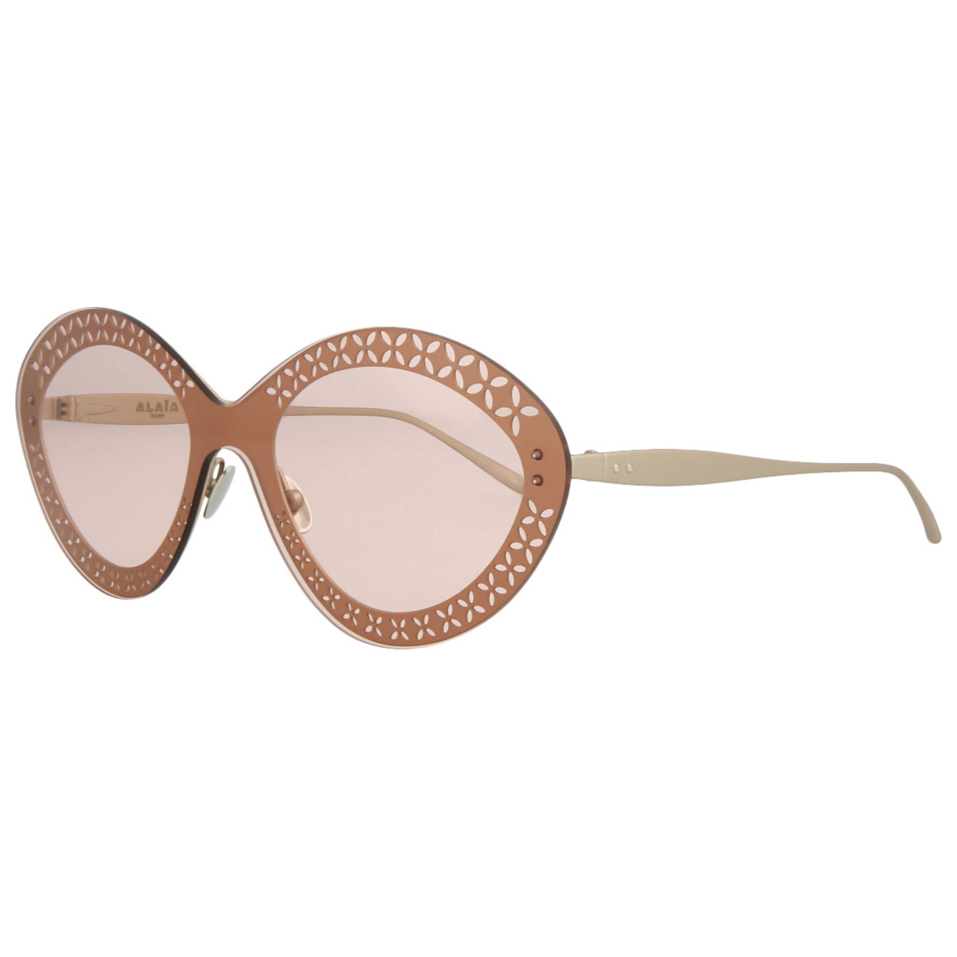 Front view of Alaia Novelty Women's Sunglasses AA0027S-30008249-003