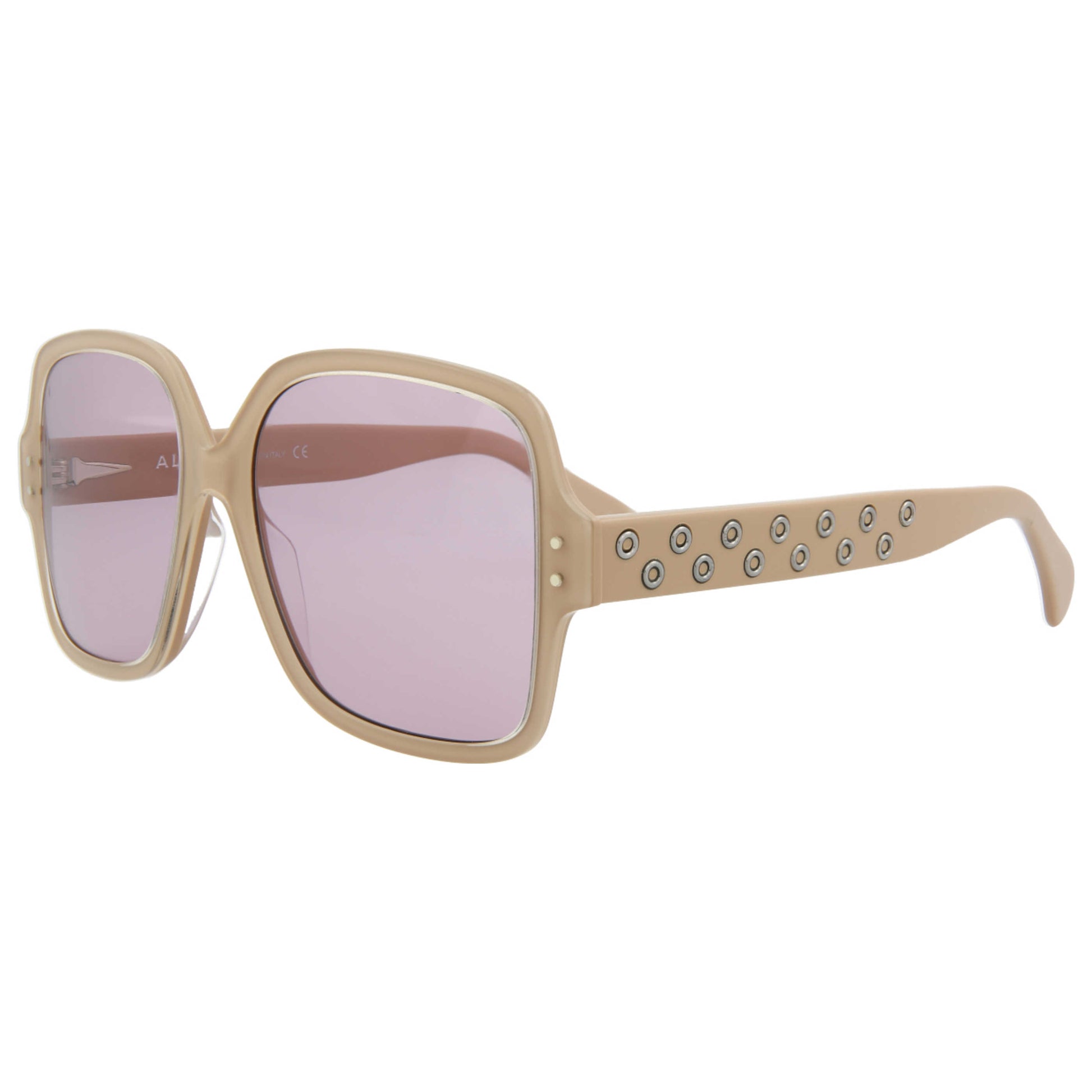 Front view of Alaia Novelty Women's Sunglasses AA0037S-30008454-003