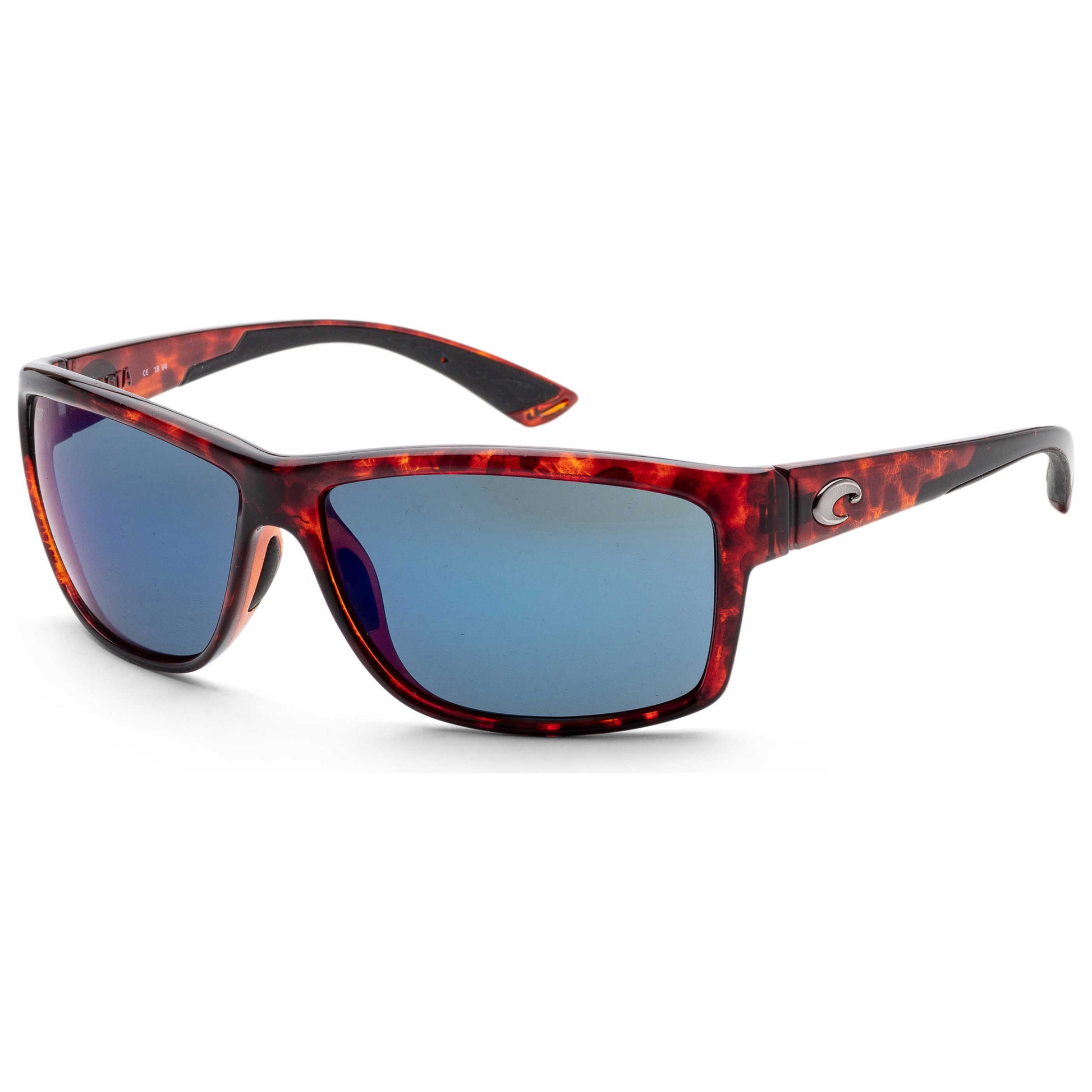 Front view of Costa del Mar Mag Bay Unisex Sunglasses AA10OBMP