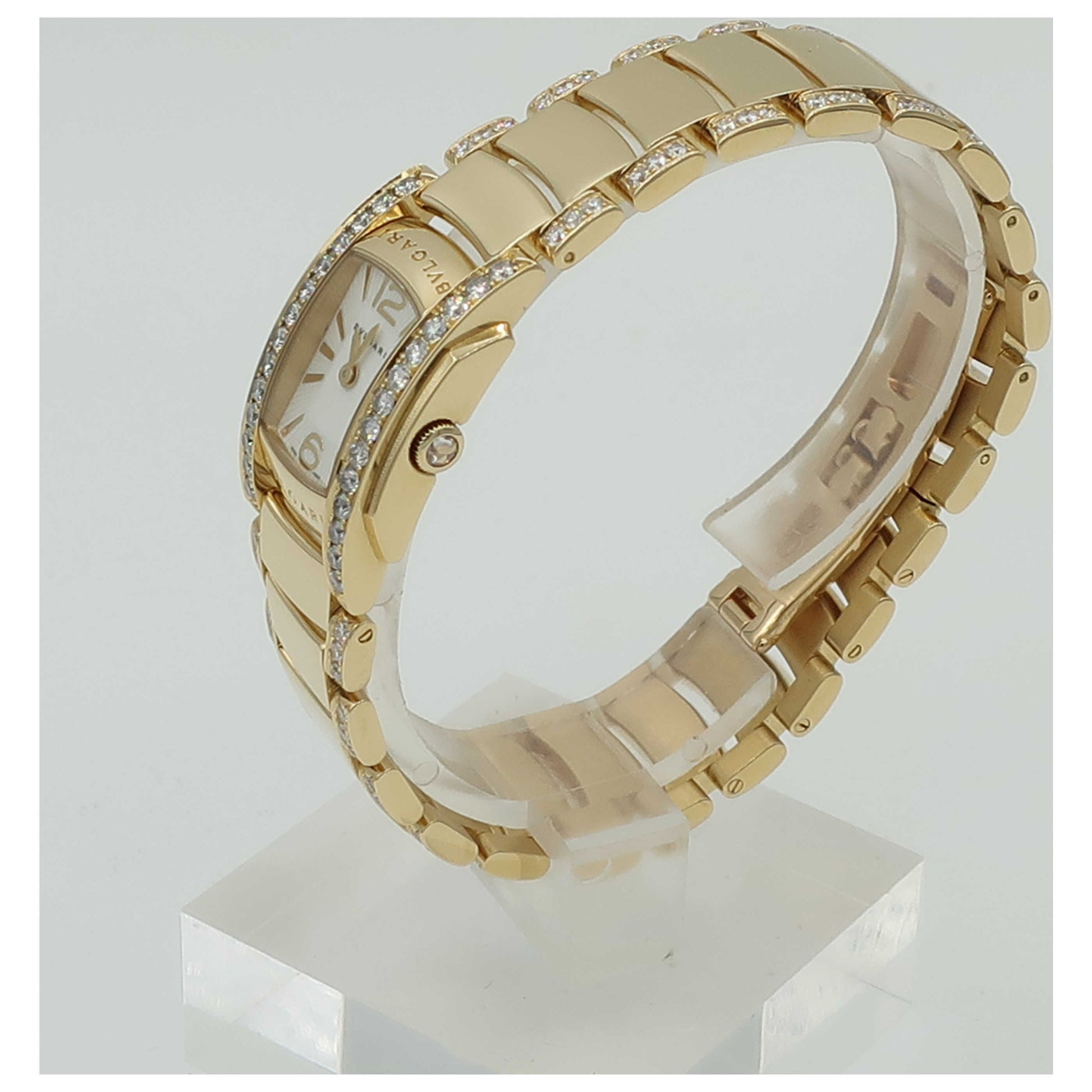 Bulgari Assioma Women's Swiss Quartz (Battery-Powered) Watch AA26WGD1GD1-SD - Image #4